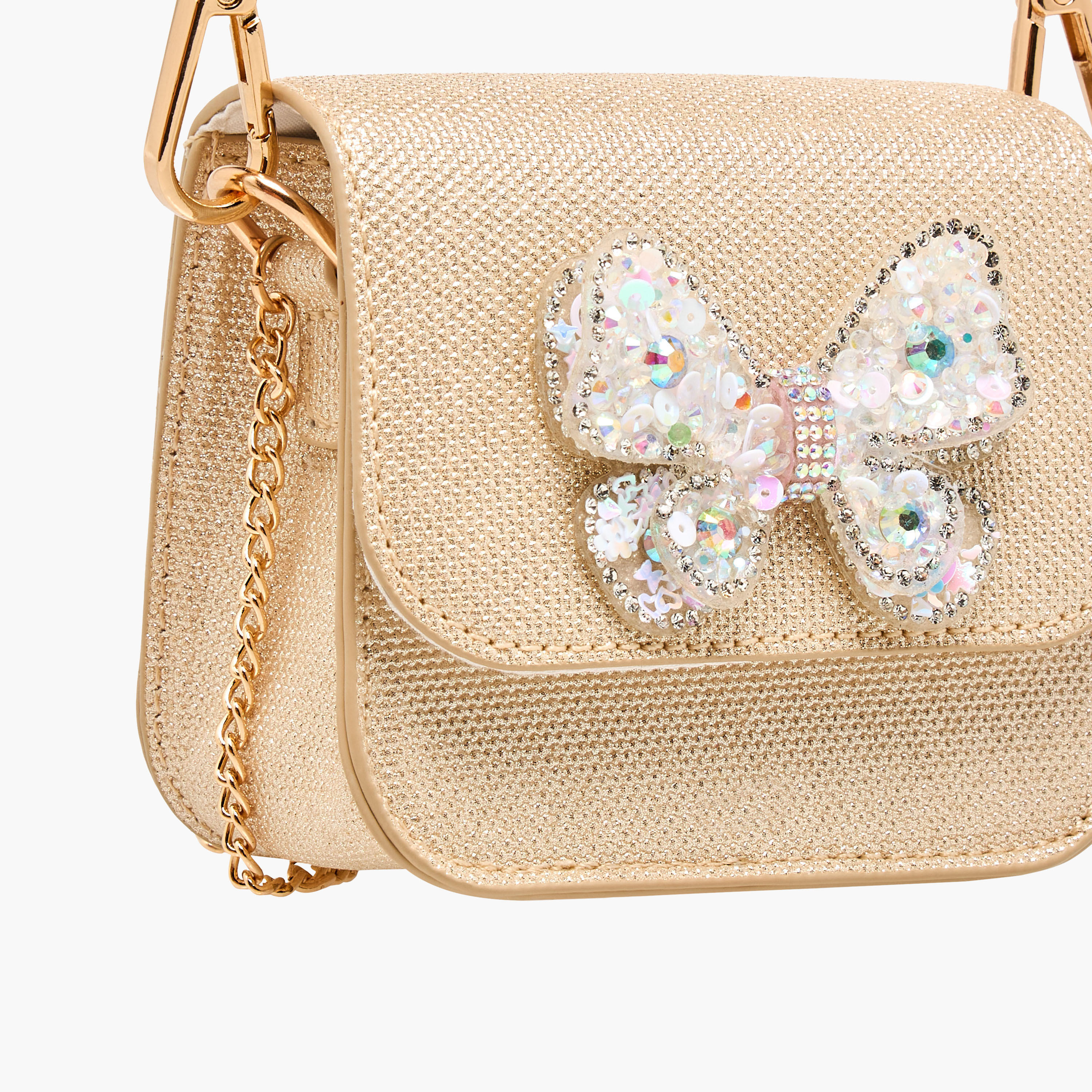 Flora Bella Embellished Butterfly Crossbody Bag with Chain Strap-girls-accessories-bags-image-5