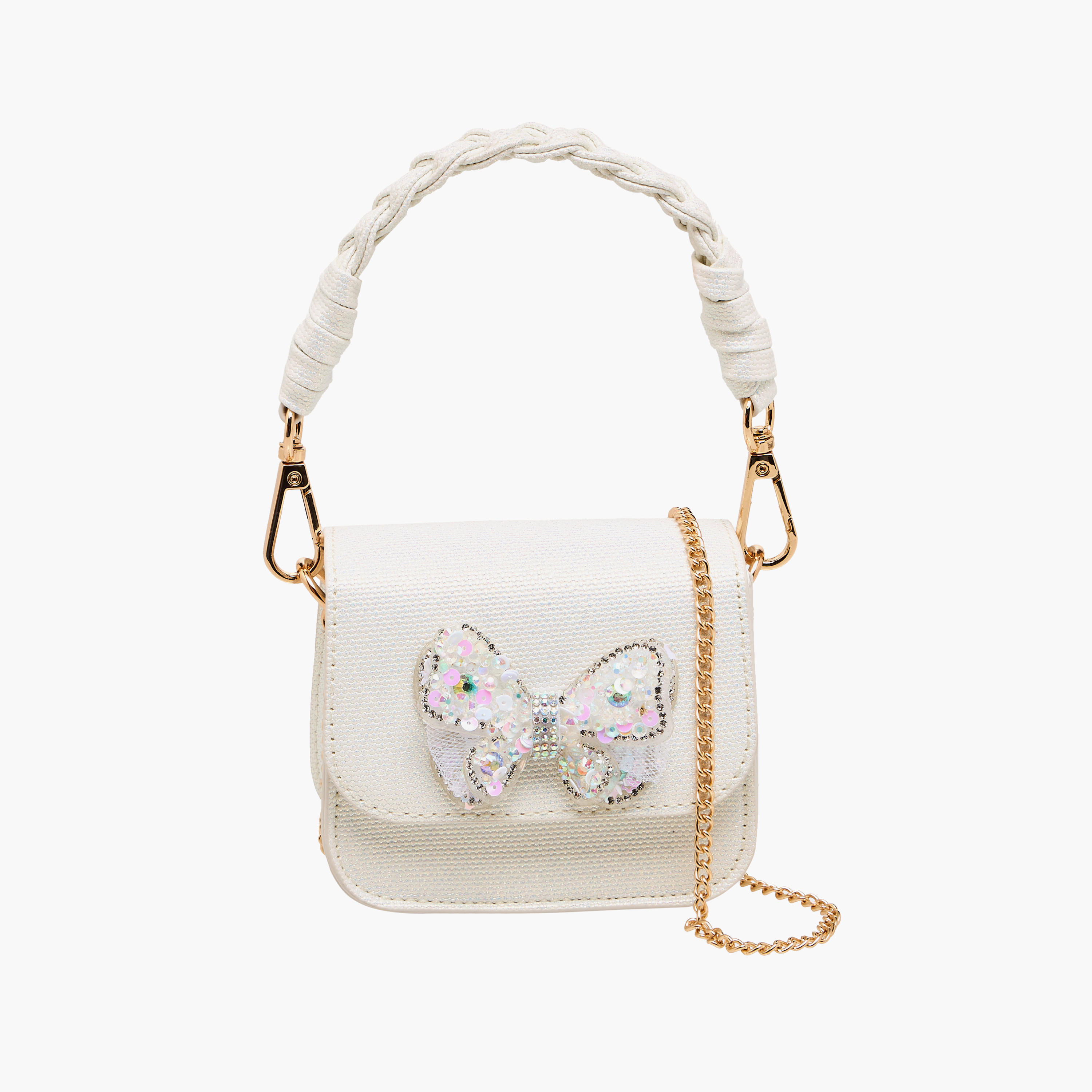 Flora Bella Embellished Butterfly Crossbody Bag with Chain Strap-girls-accessories-bags-image-1