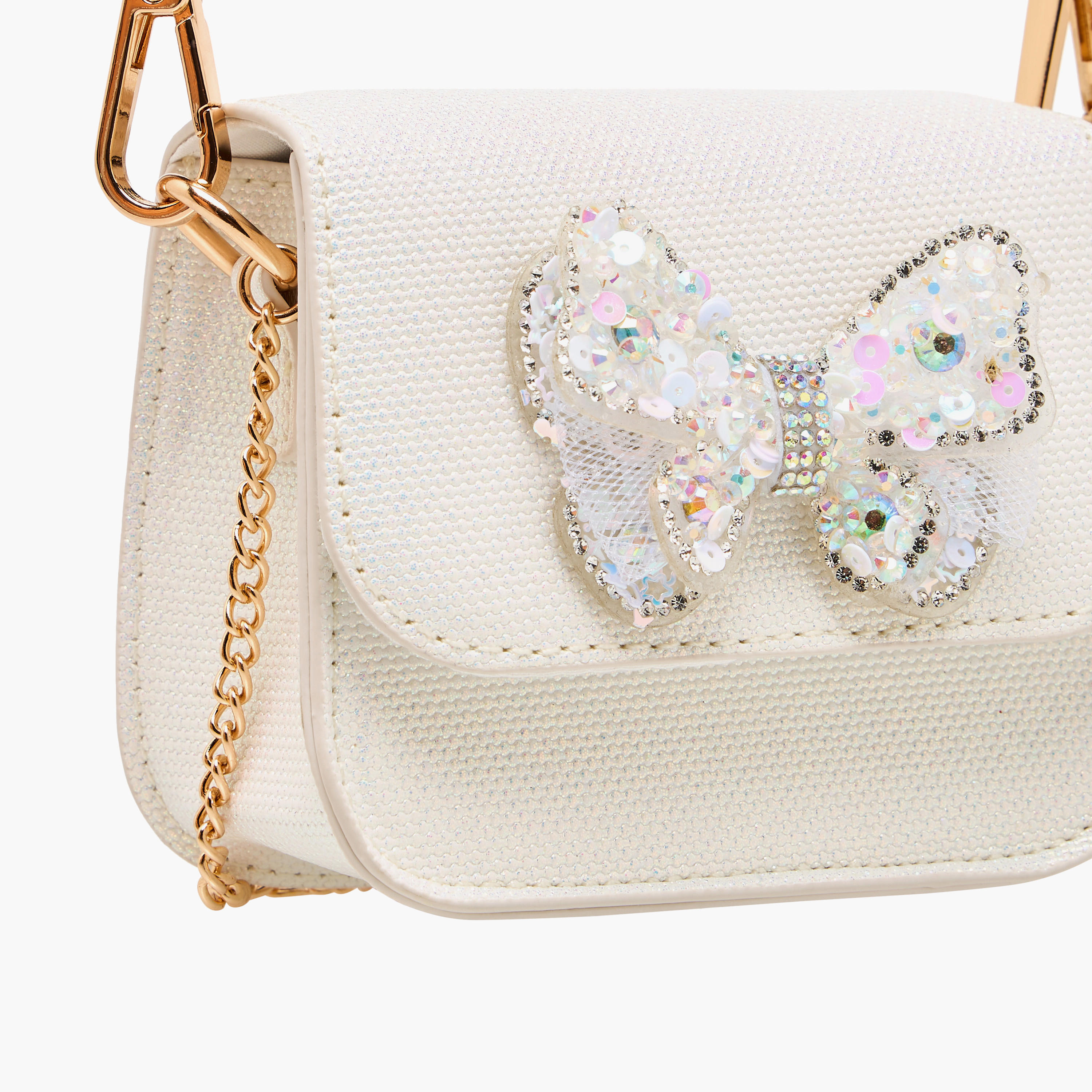 Flora Bella Embellished Butterfly Crossbody Bag with Chain Strap-girls-accessories-bags-image-5