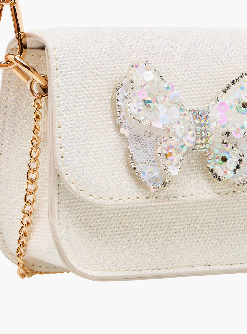 Flora Bella Embellished Butterfly Crossbody Bag with Chain Strap-girls-accessories-bags-image-5