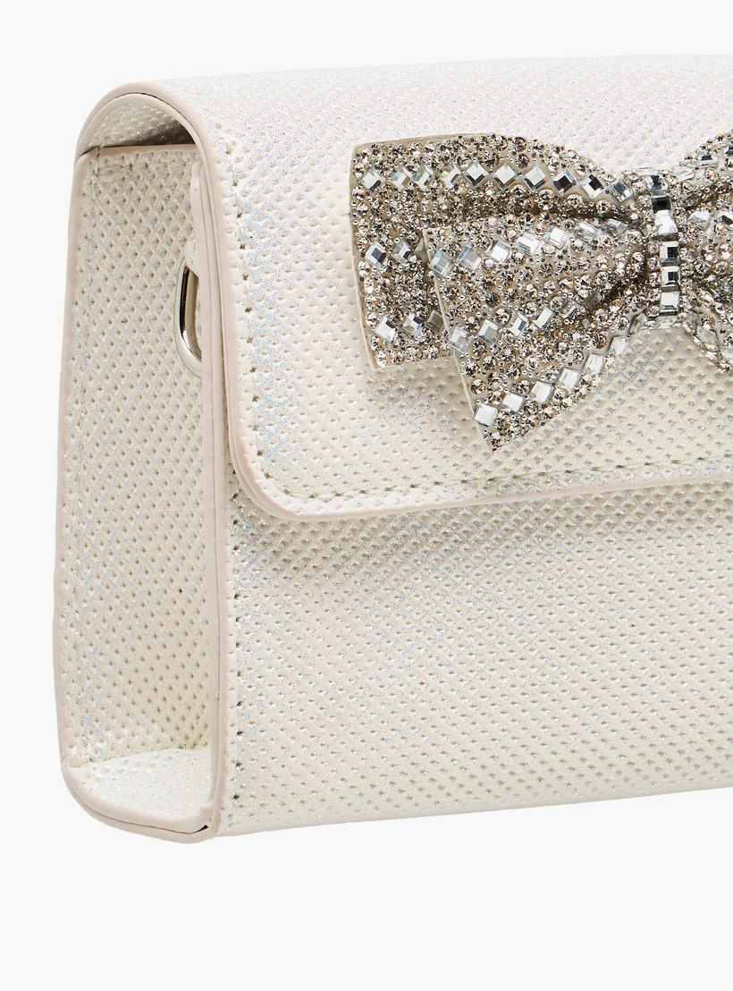 Flora Bella Embellished Bow Crossbody Bag with Chain Strap-girls-accessories-bags-image-5