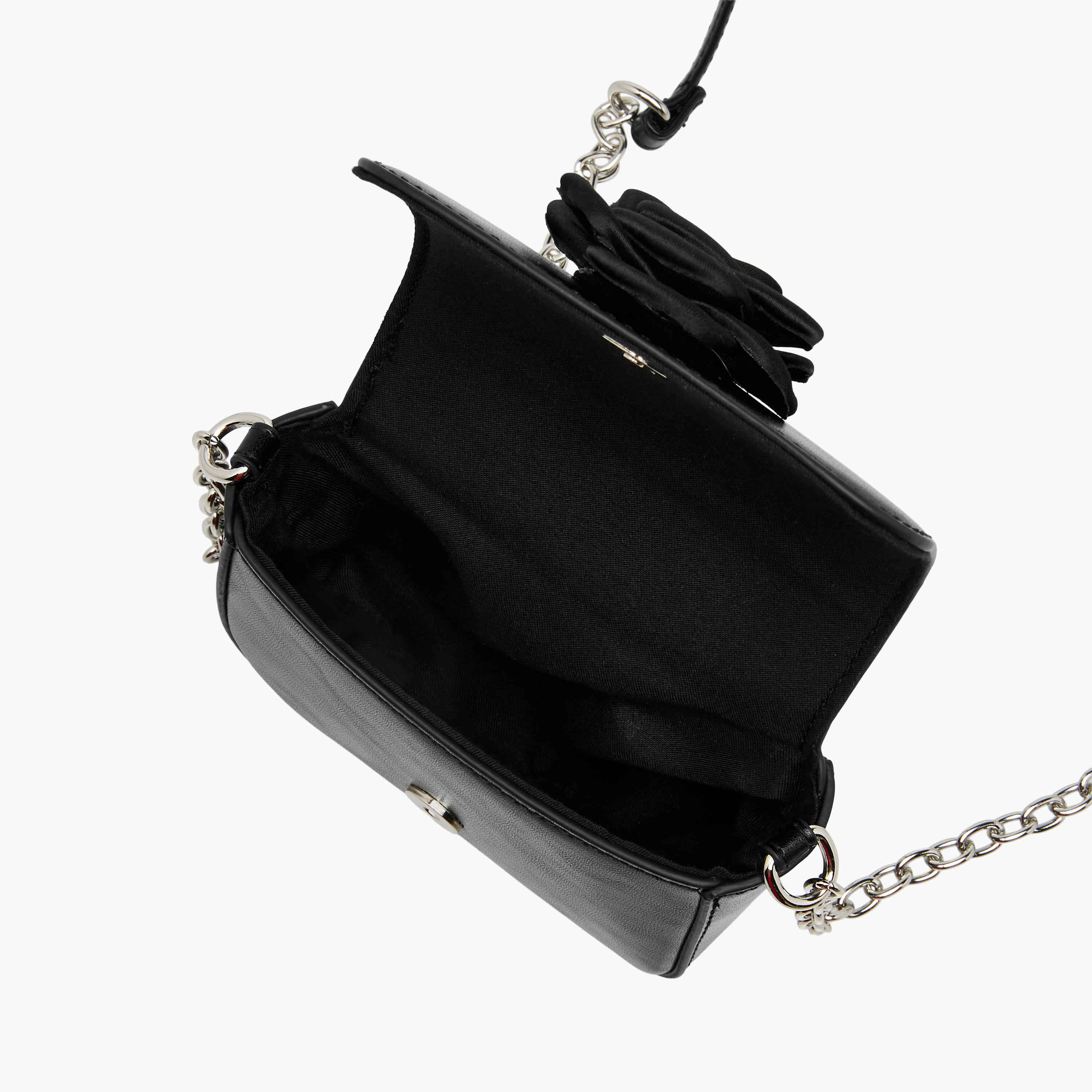 Flora Bella Floral Accent Crossbody Bag with Chain Strap-girls-accessories-bags-image-8