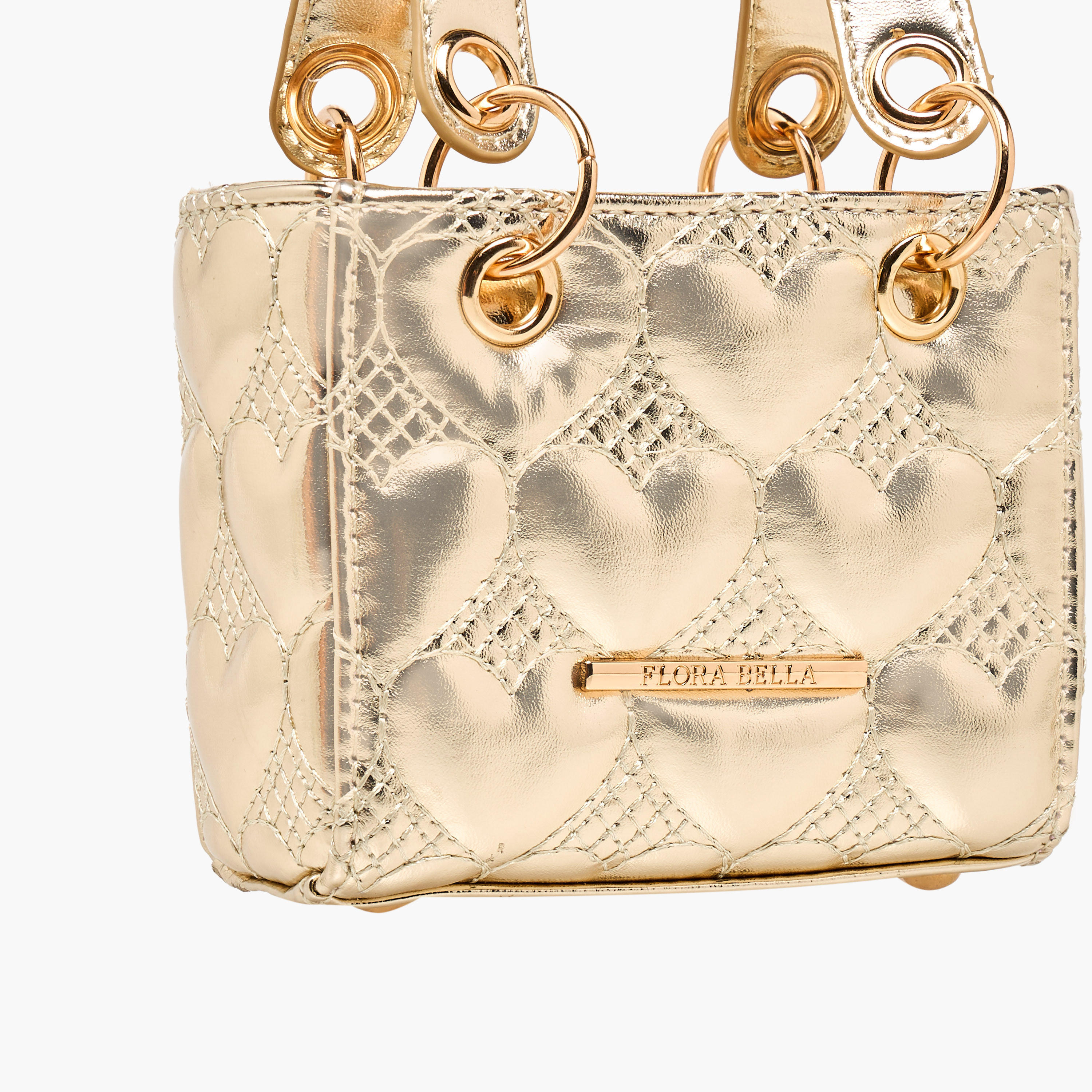 شنطة كروس بودي مبطنة بتصميم قلب وحزام سلسلة من فلورا بيلا-girls-accessories-bags-image-5