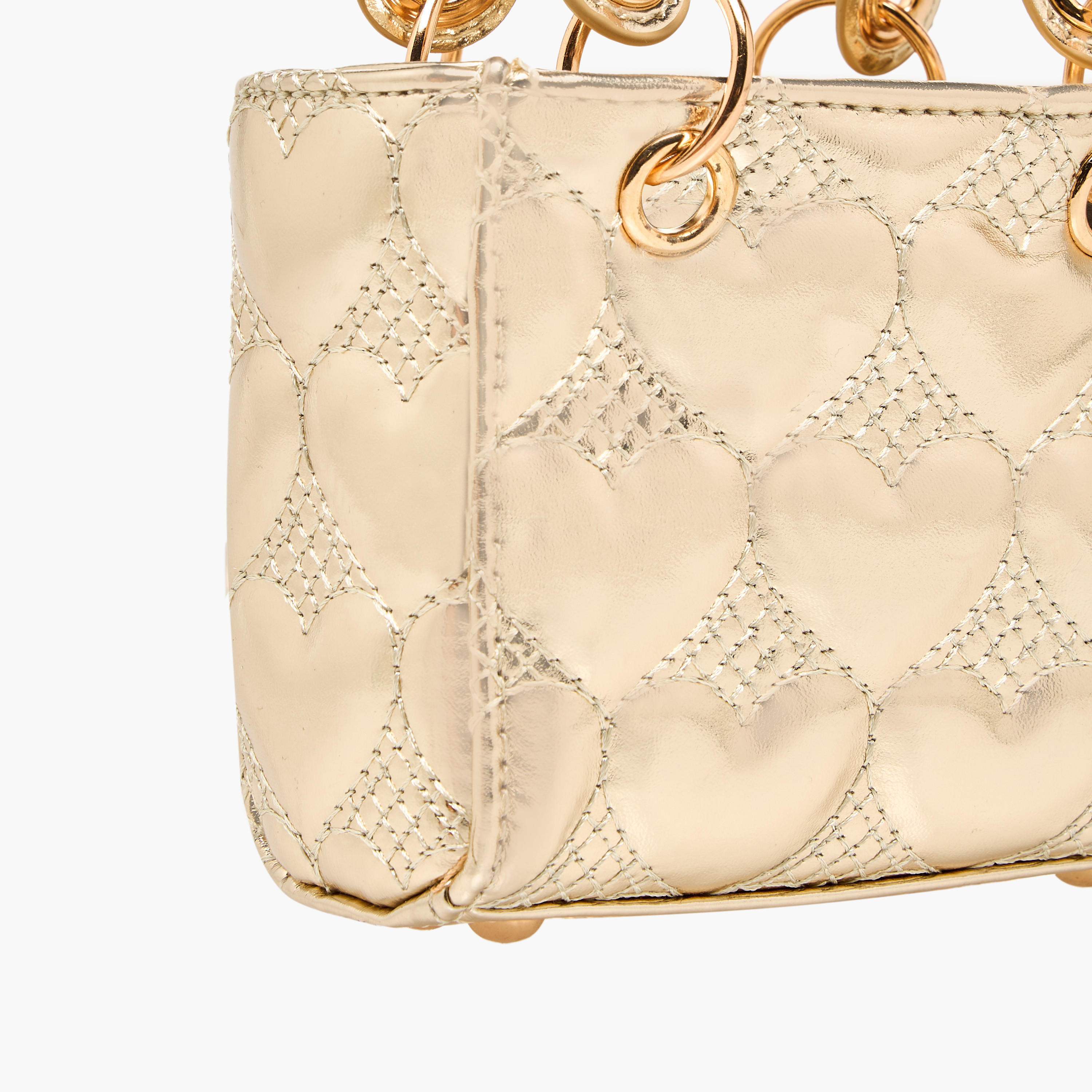 شنطة كروس بودي مبطنة بتصميم قلب وحزام سلسلة من فلورا بيلا-girls-accessories-bags-image-6