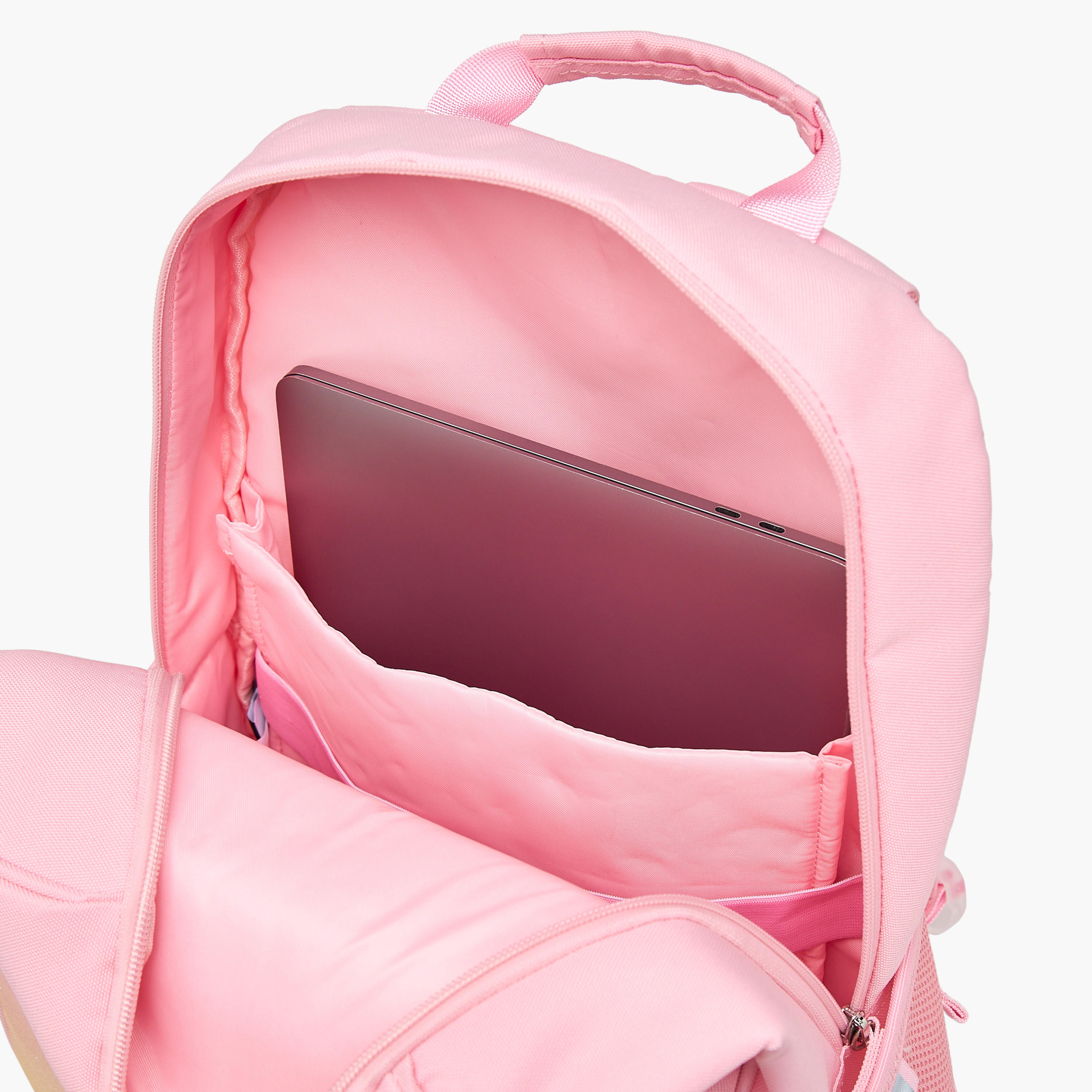 شنطة ظهر مدرسية بأحزمة قابلة للتعديل وسحاب إغلاق وطبعات - 13x31x41 سم-school-bagsandbackpacks-backpacks-image-7