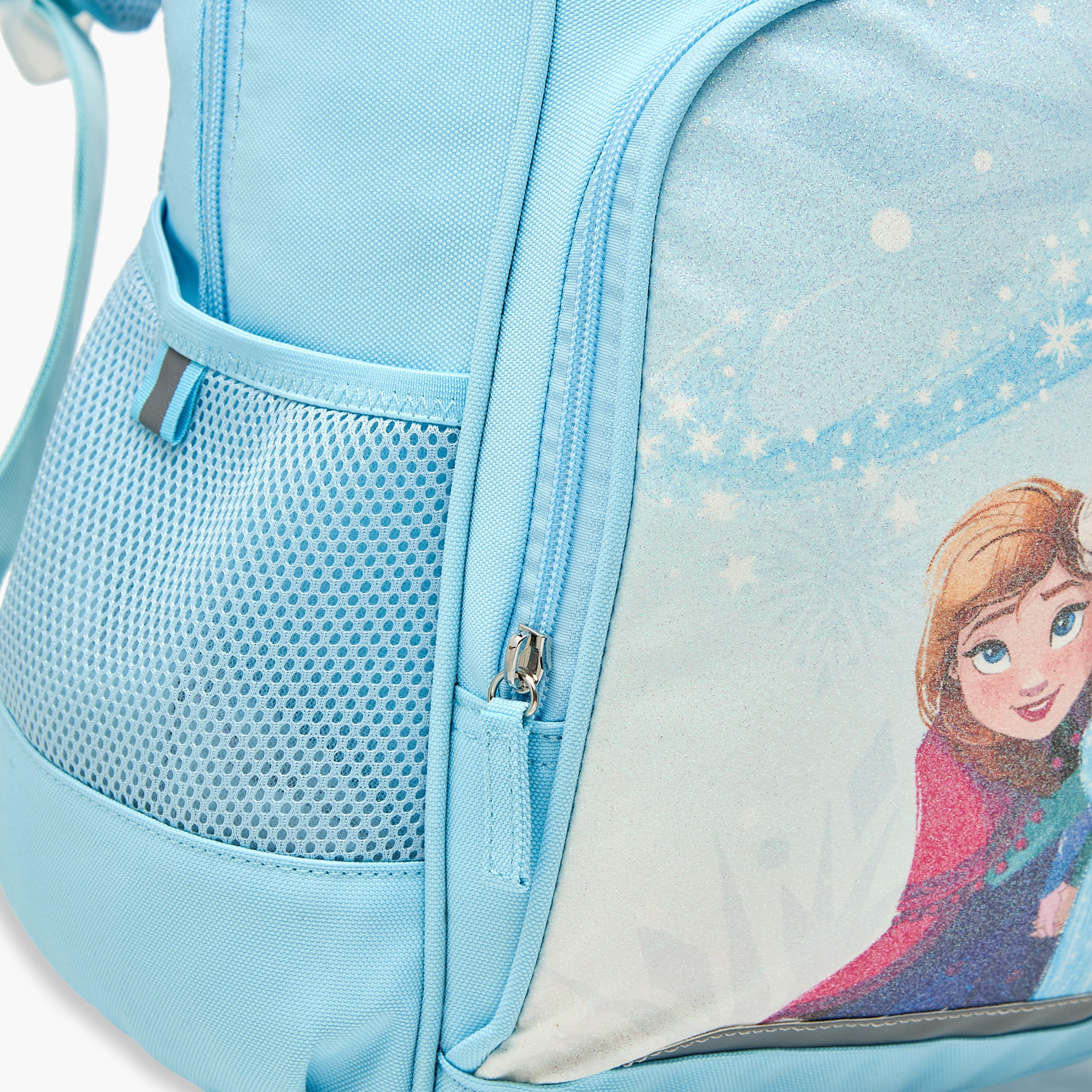 Frozen Print School Backpack with Adjustable Straps and Zip Closure - 13x31x41 cm-school-bagsandbackpacks-backpacks-image-4