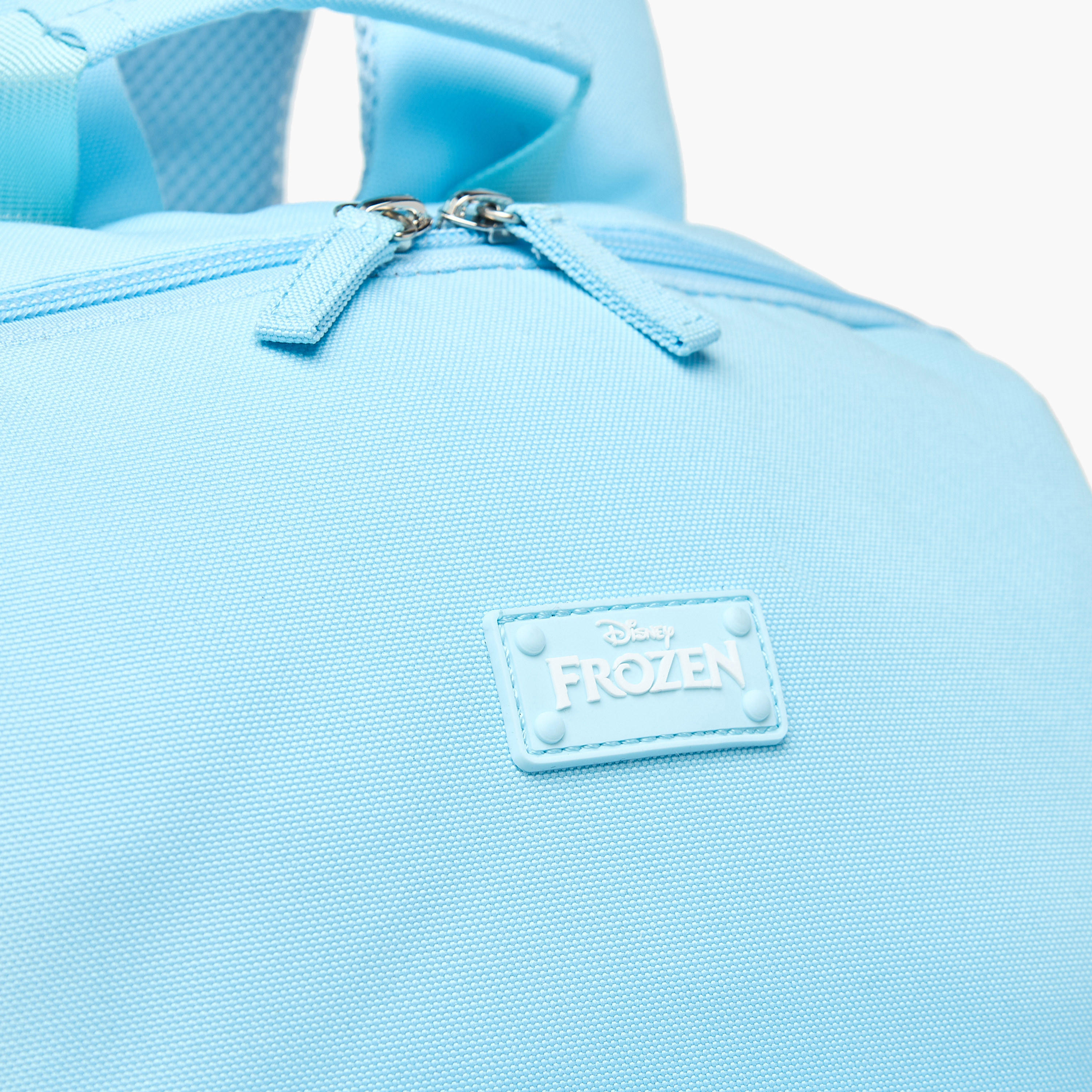Frozen Print School Backpack with Adjustable Straps and Zip Closure - 13x31x41 cm-school-bagsandbackpacks-backpacks-image-5