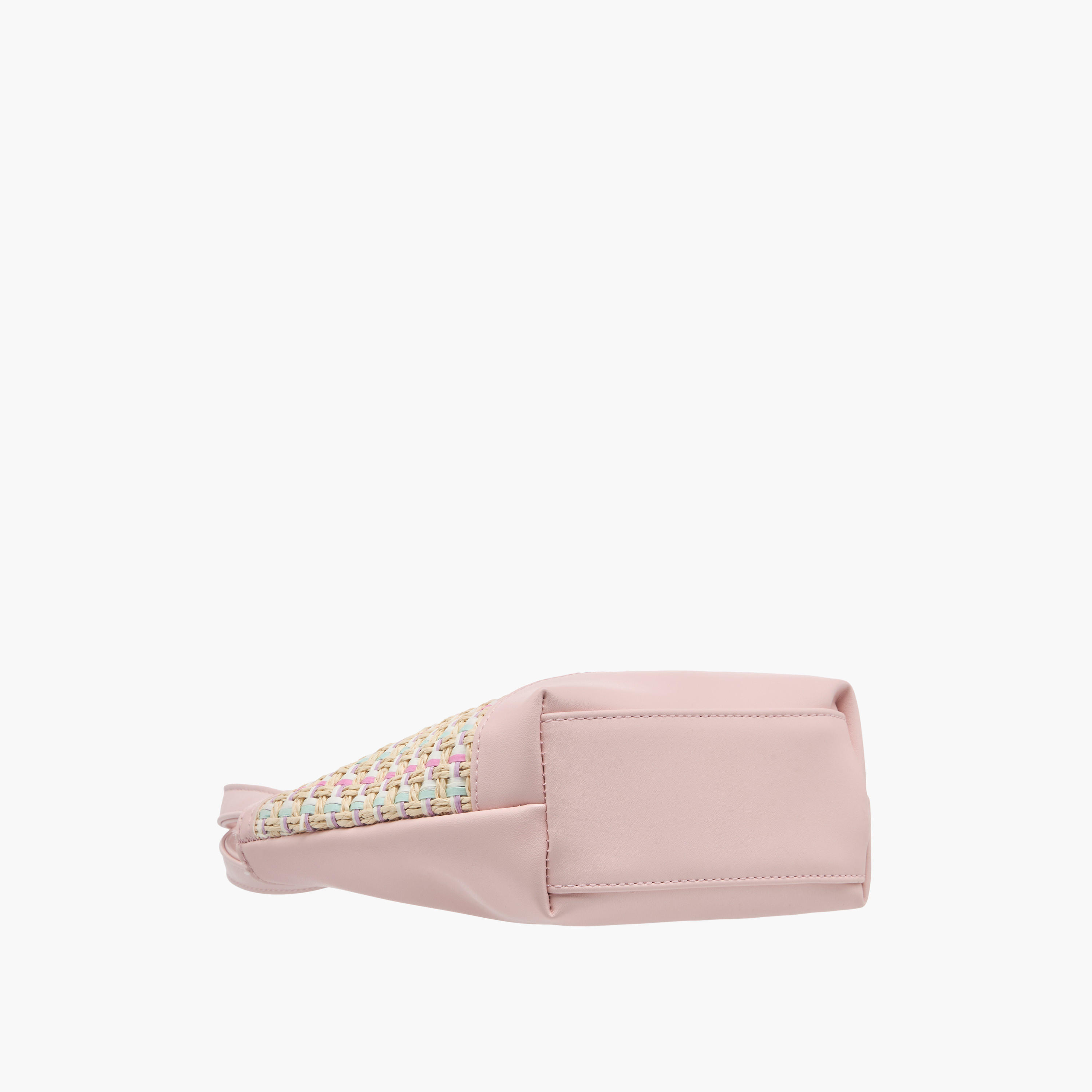 شنطة توتي بارزة الملمس بمقبض مزدوج وزر إغلاق مغناطيسي من فلورا بيلا-girls-accessories-bags-image-6