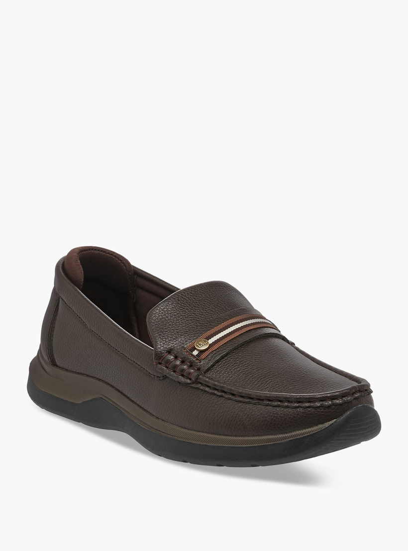 LBL by Shoexpress Tape Accent Slip-On Loafers-men-shoes-formalshoes-image-2