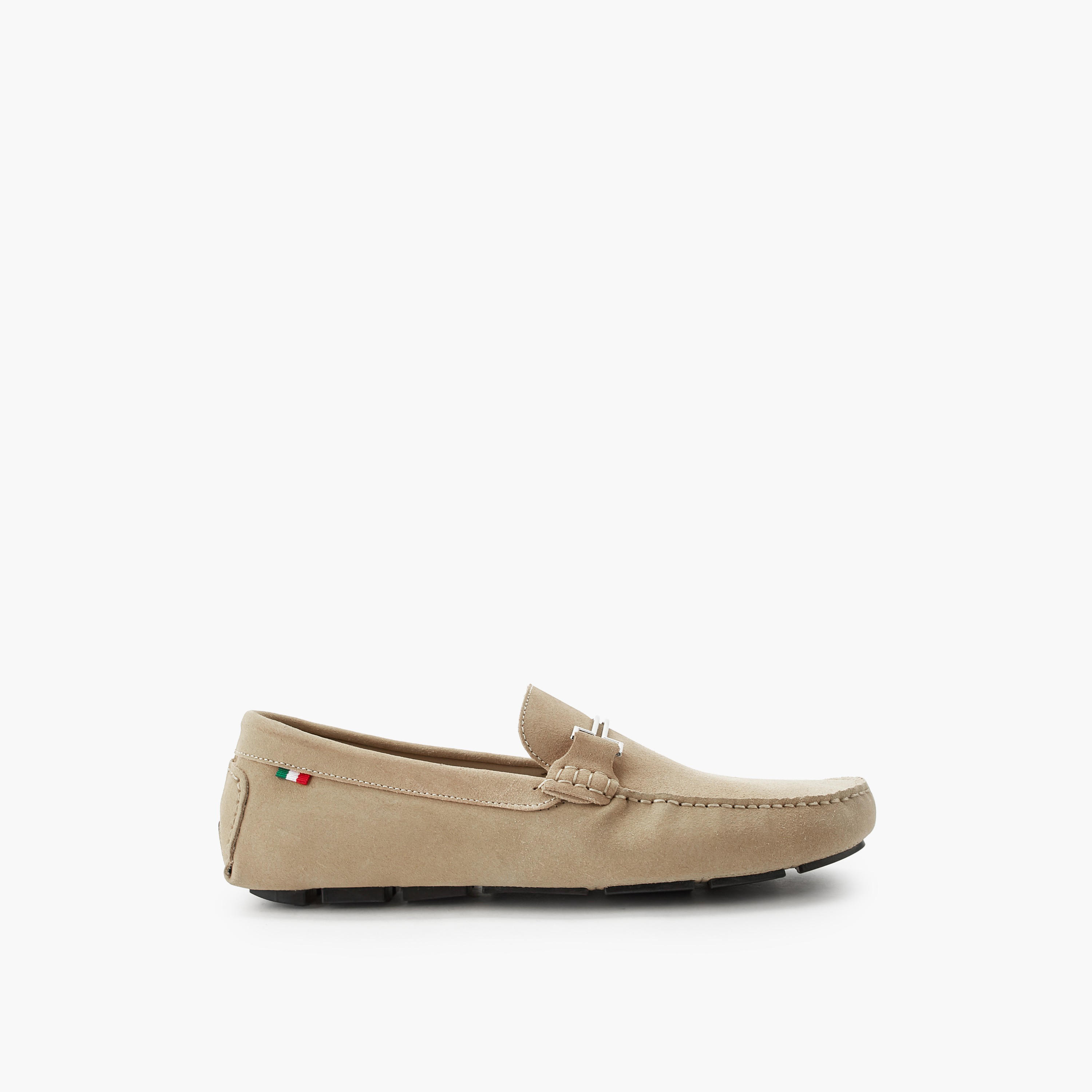 حذاء موكاسين جلد سويدي بقصة ميتاليك للرجال من رينزو روغاني-men-shoes-loafersandmoccasins-image-3