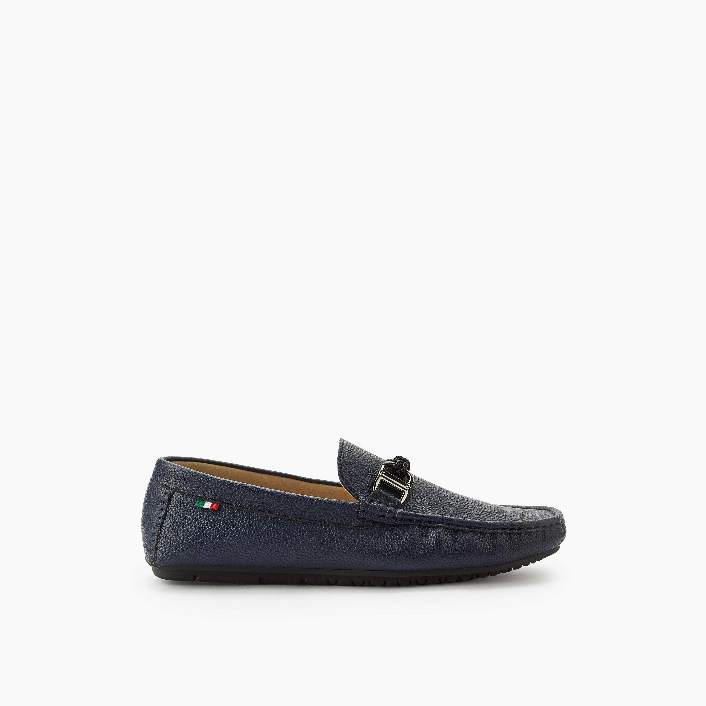 حذاء موكاسين بارز الملمس خفيف الوزن للرجال من رينزو روغاني-men-shoes-loafersandmoccasins-image-3
