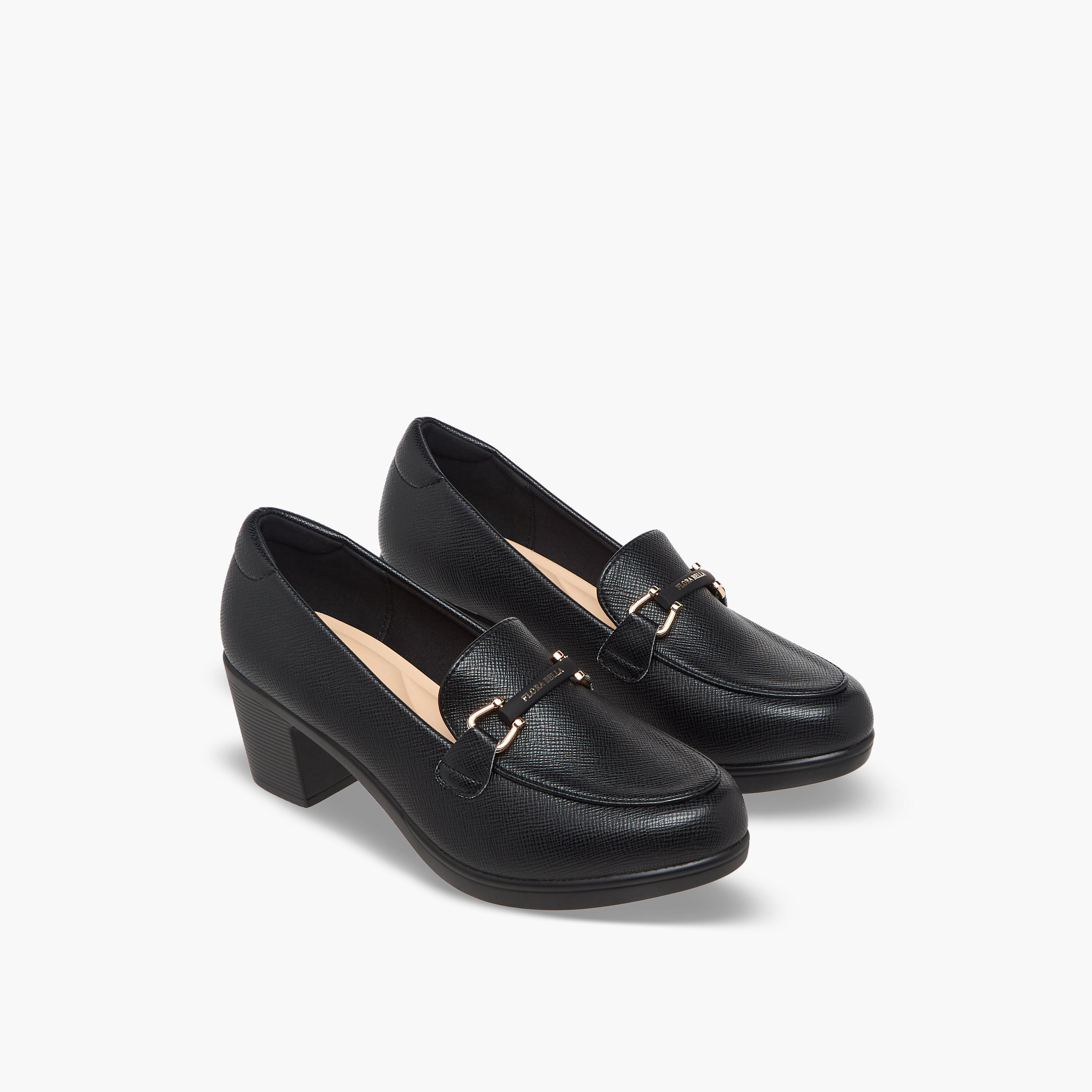حذاء سهل الارتداء بكعب عريض للنساء من فلورا بيلا-women-shoes-heels-image-1