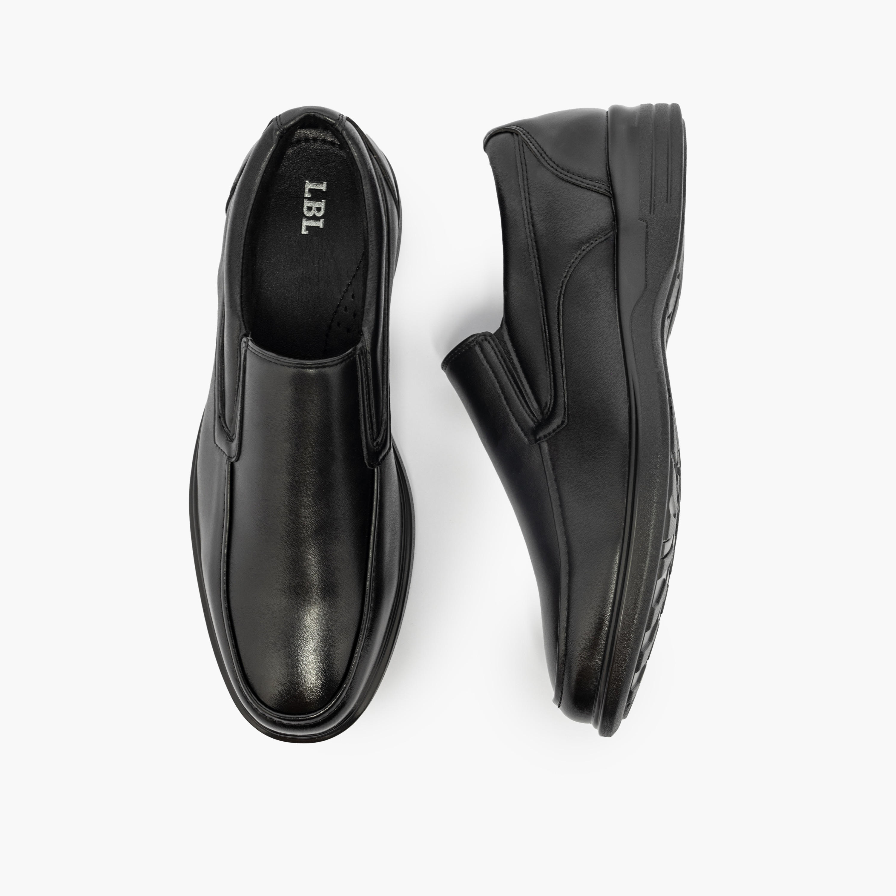 LBL by Shoexpress Solid Slip-On Loafers-men-shoes-formalshoes-image-1