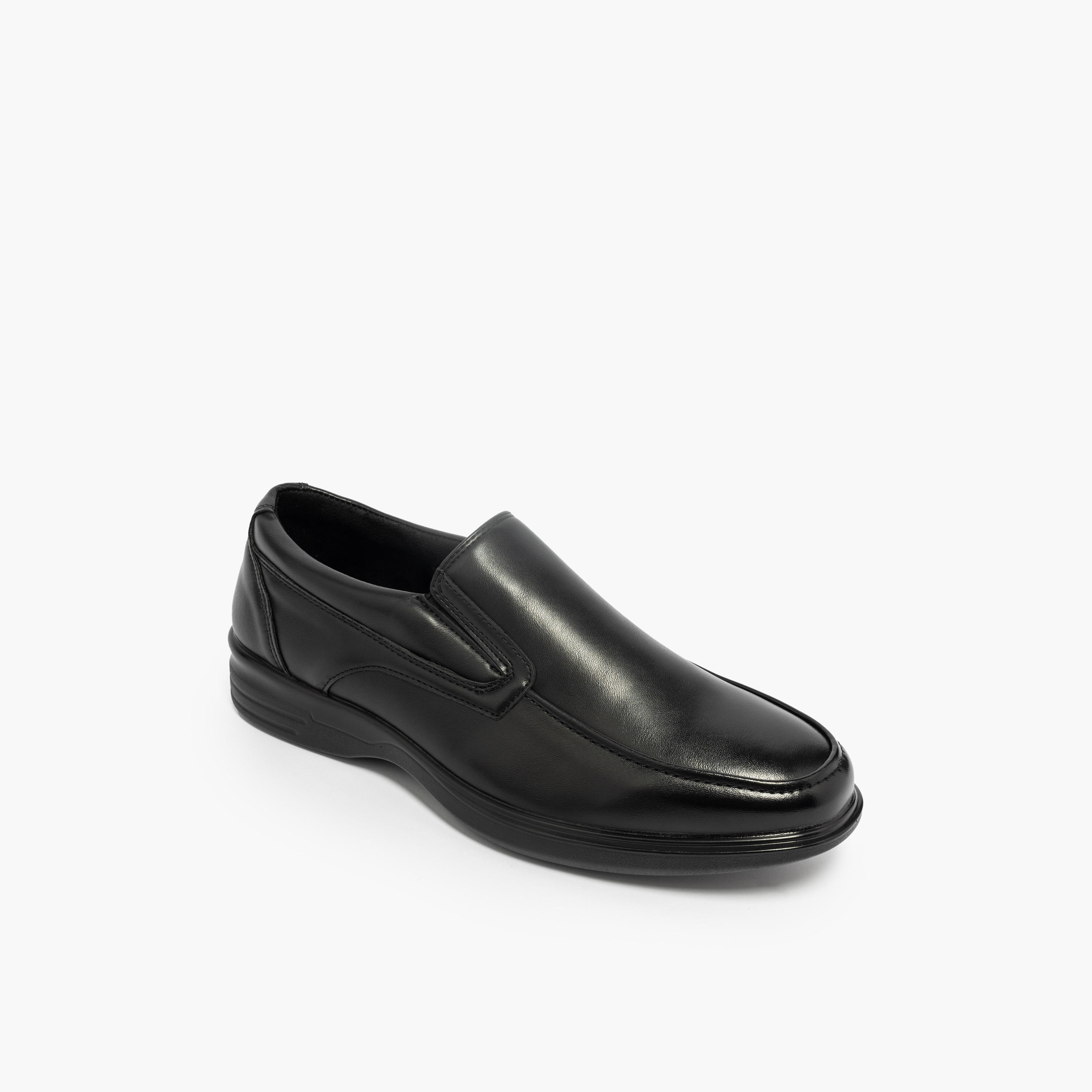 LBL by Shoexpress Solid Slip-On Loafers-men-shoes-formalshoes-image-2