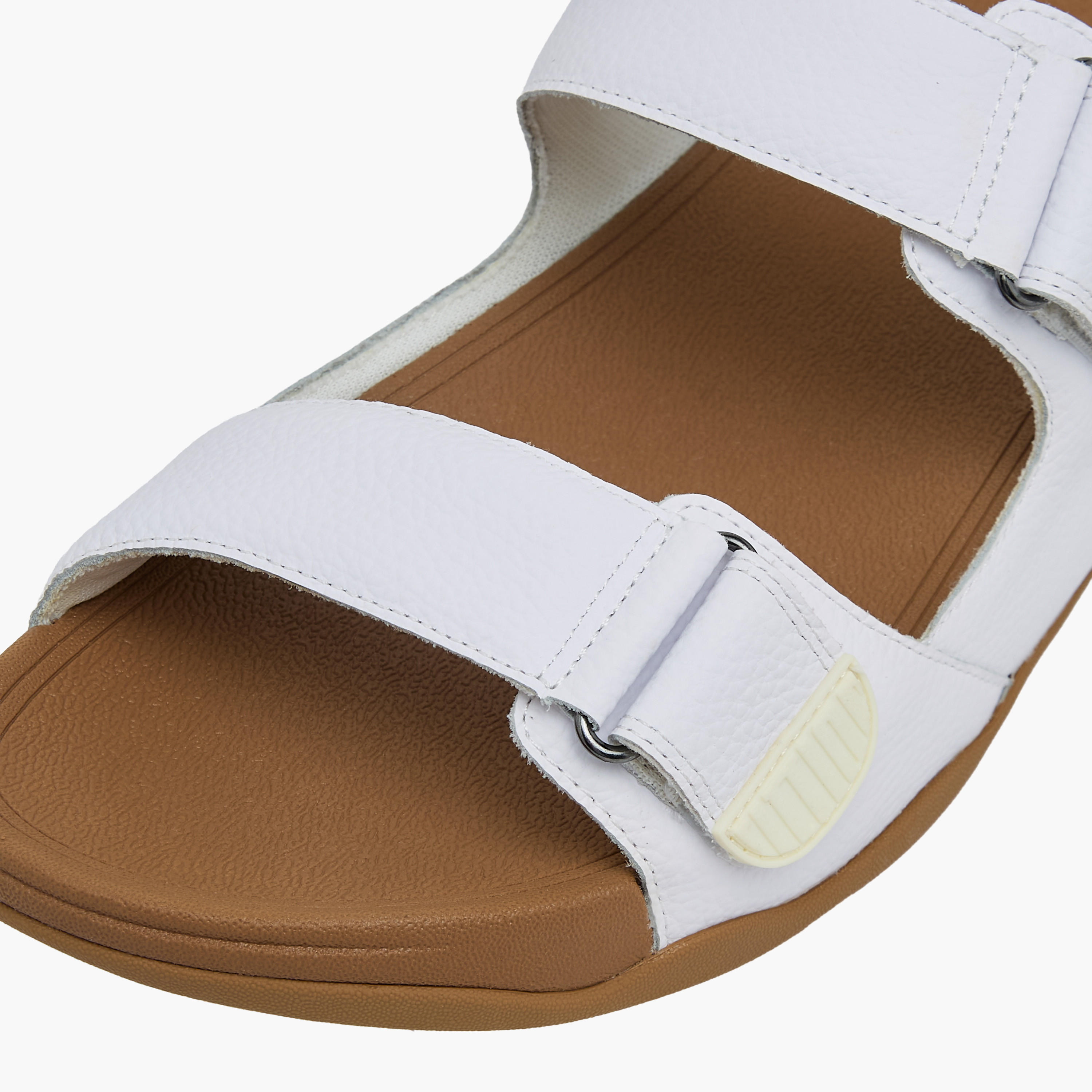 صندل بحزام وإبزيم جلد GOGH MOC للرجال من فيت فلوب-men-shoes-sandals-image-4