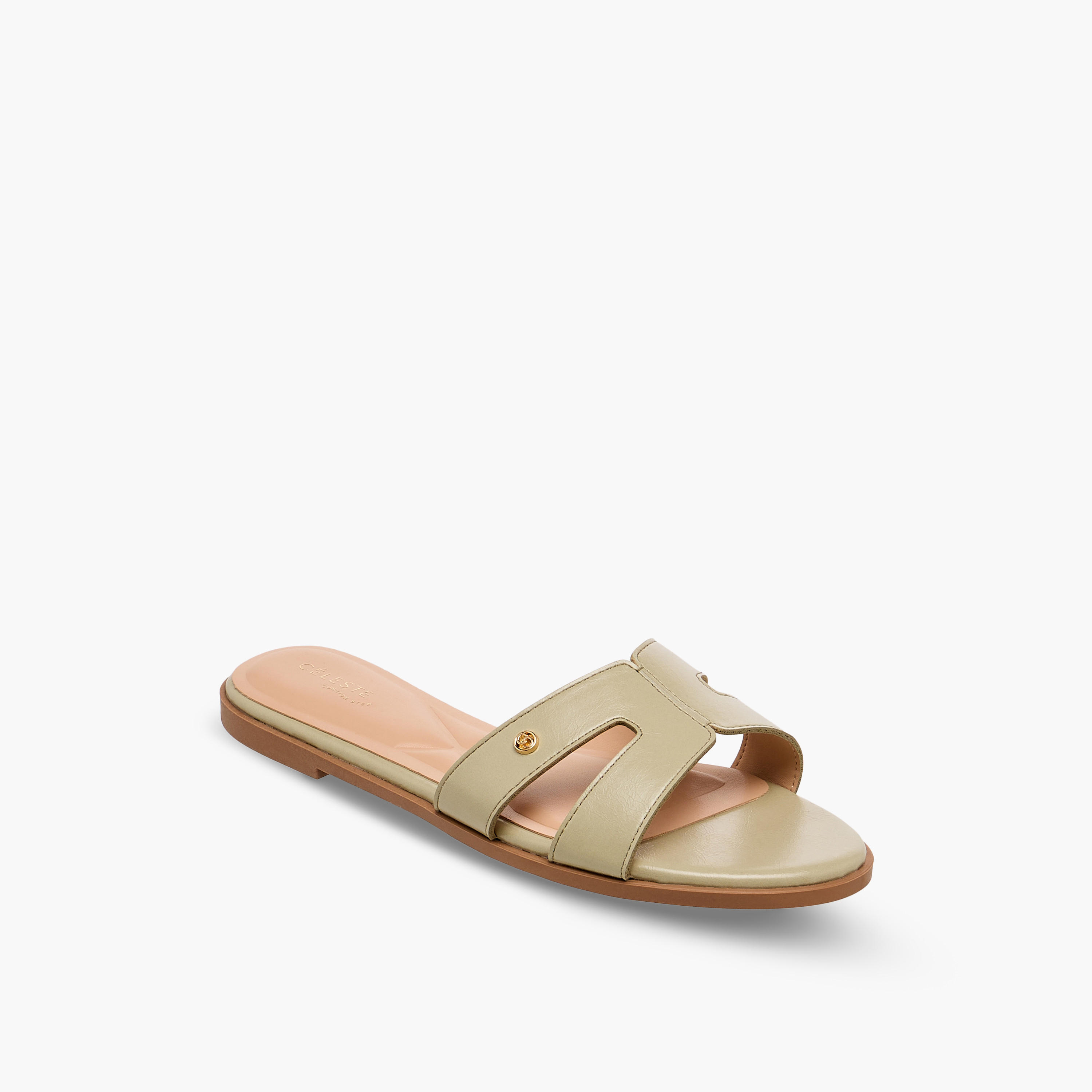 صندل مسطح بتصاميم مفرغة للنساء من سيليست-women-shoes-flats-sandals-image-2