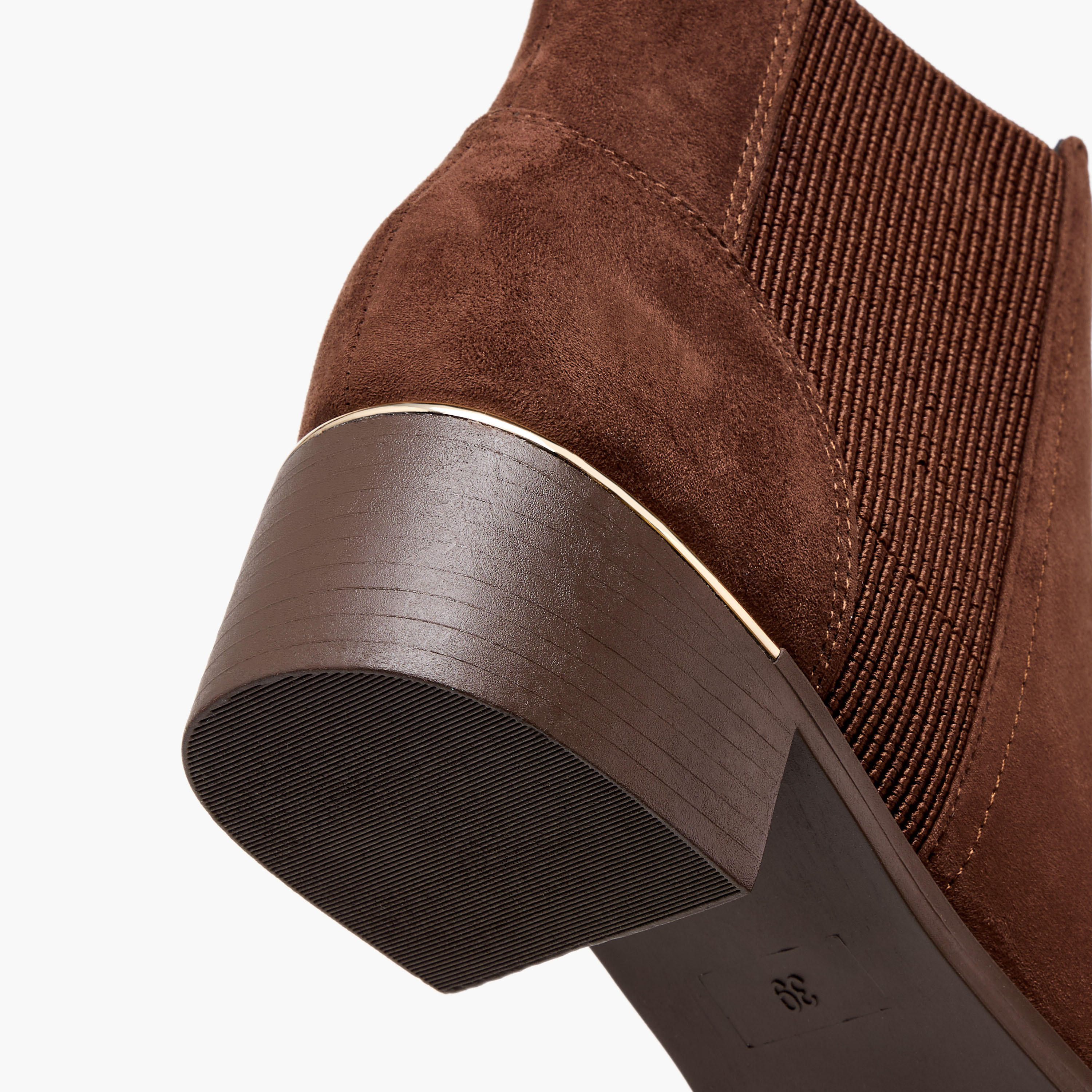 Celeste Women's Solid Chelsea Boots with Elasticated Detail and Block Heels-women-shoes-boots-image-5