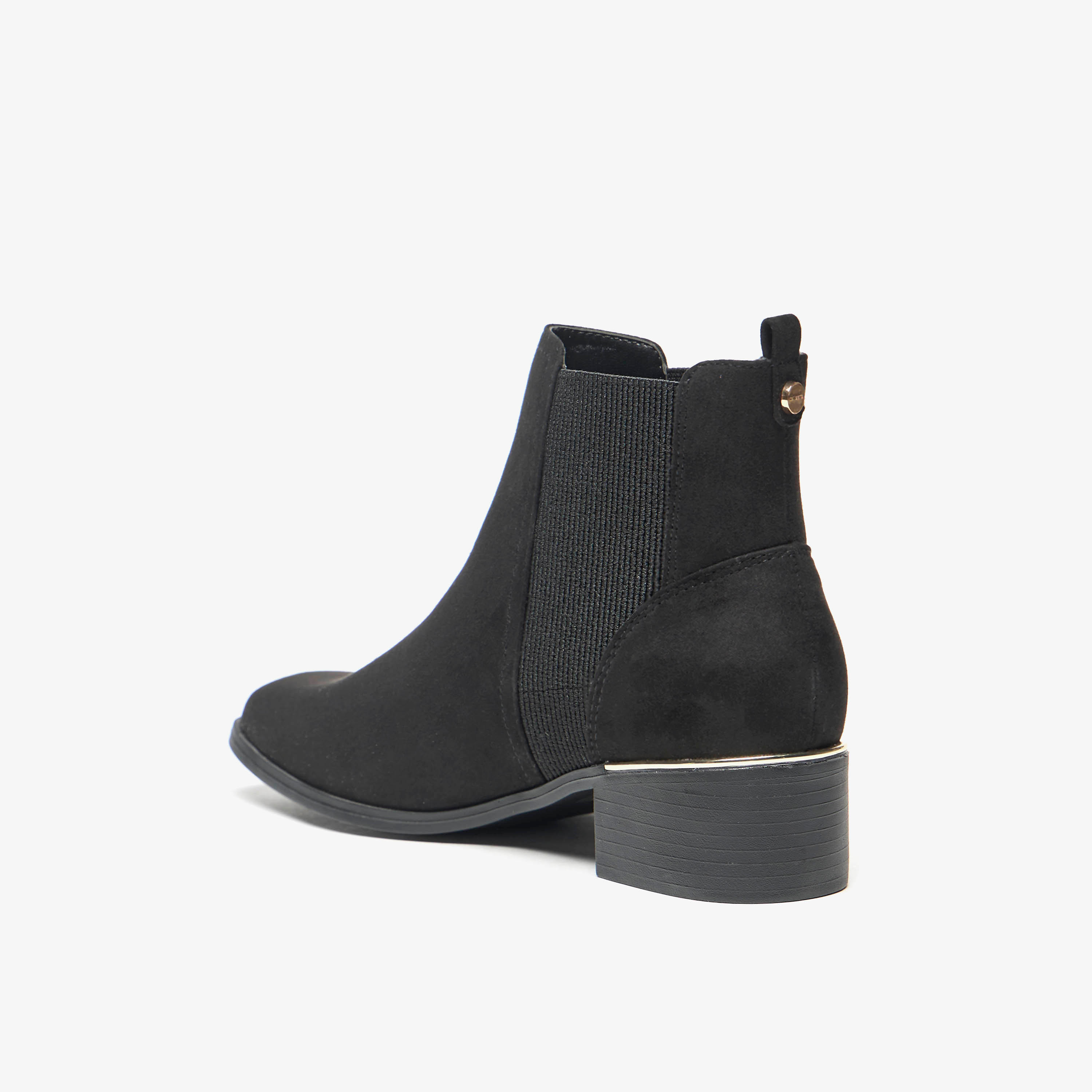 بوت طويل سادة سهل الارتداء بِكعب سميك للنساء من سيليست-women-shoes-boots-image-2
