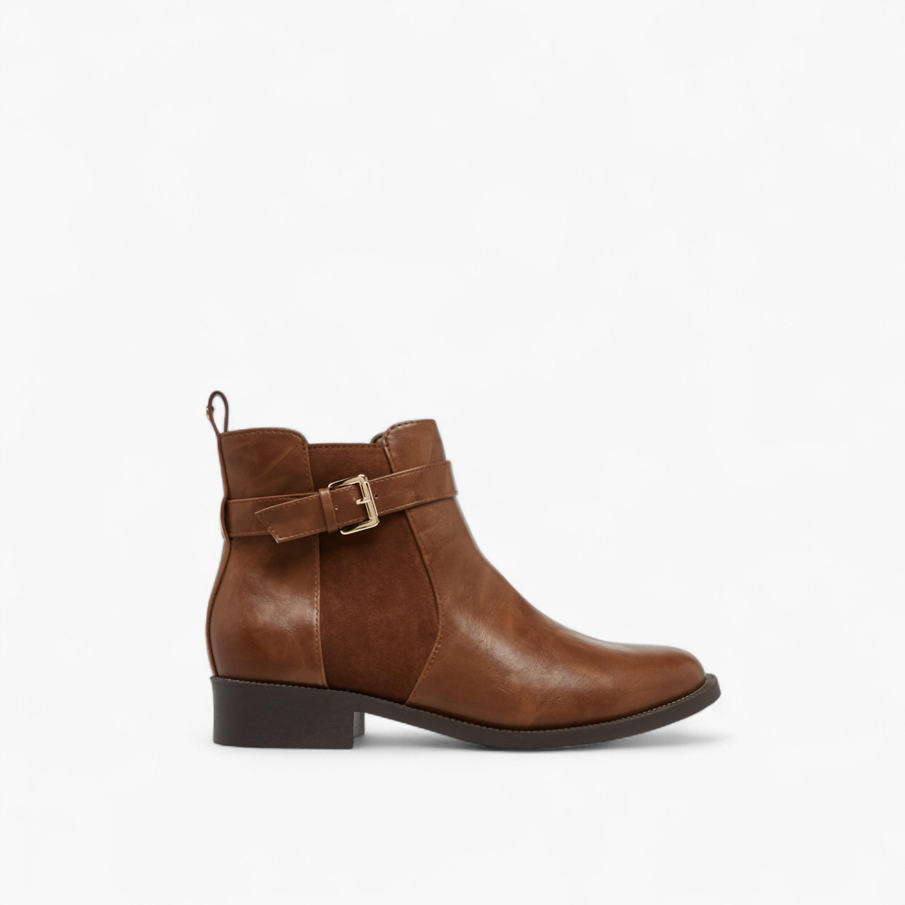 بوت بطول الكاحل بسحاب إغلاق من فلورا بيلا-women-shoes-boots-image-3