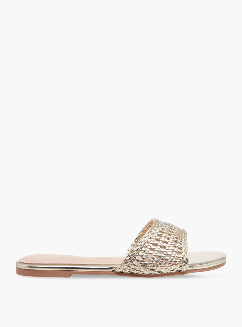 صندل مسطّح منسوج بارز الملمس للنساء من سيليست-women-shoes-flats-sandals-image-4