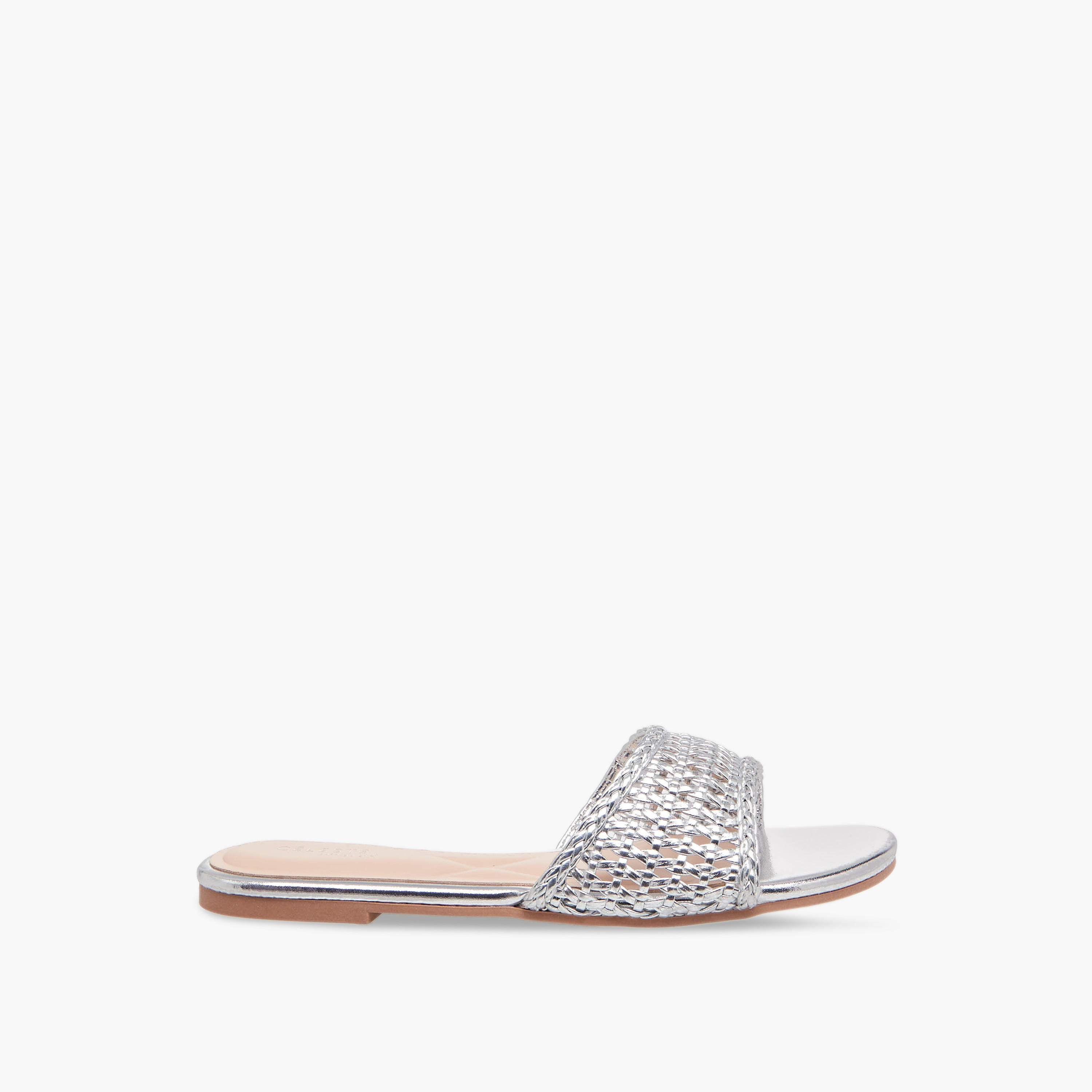 صندل مسطّح منسوج بارز الملمس للنساء من سيليست-women-shoes-flats-sandals-image-3