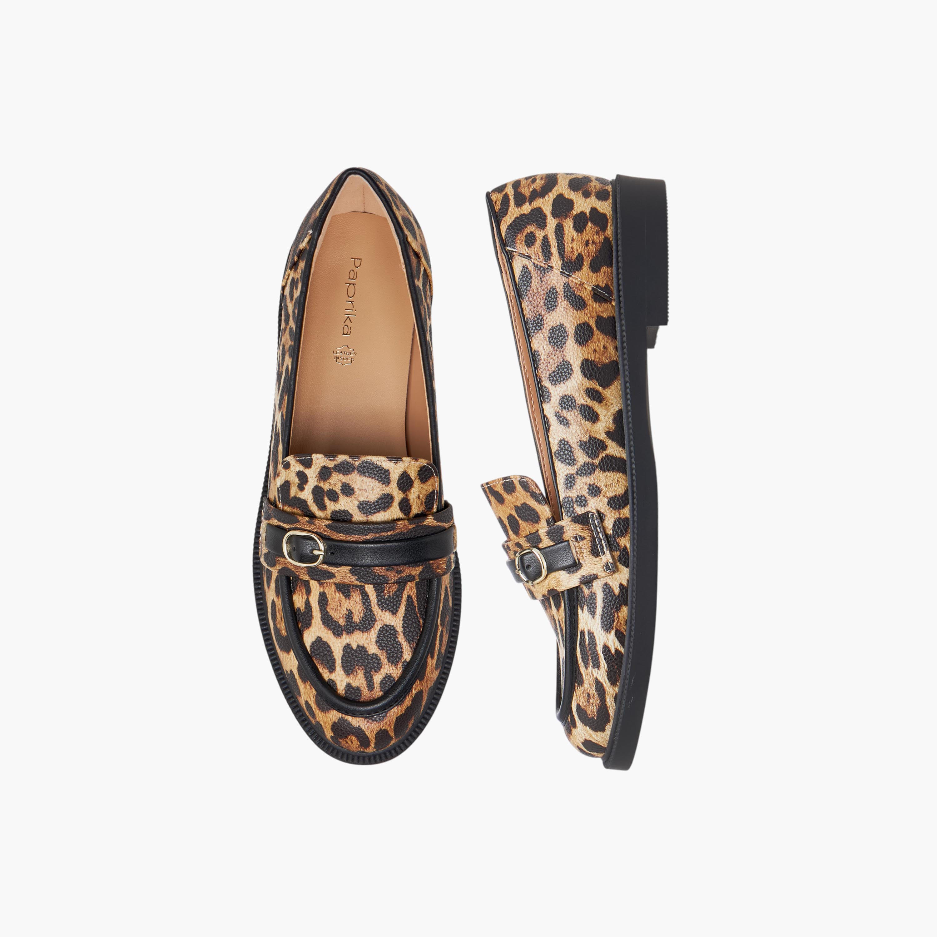حذاء سهل الارتداء بطبعات جلد حيوان من بابريكا-women-shoes-loafersandmoccasins-image-1