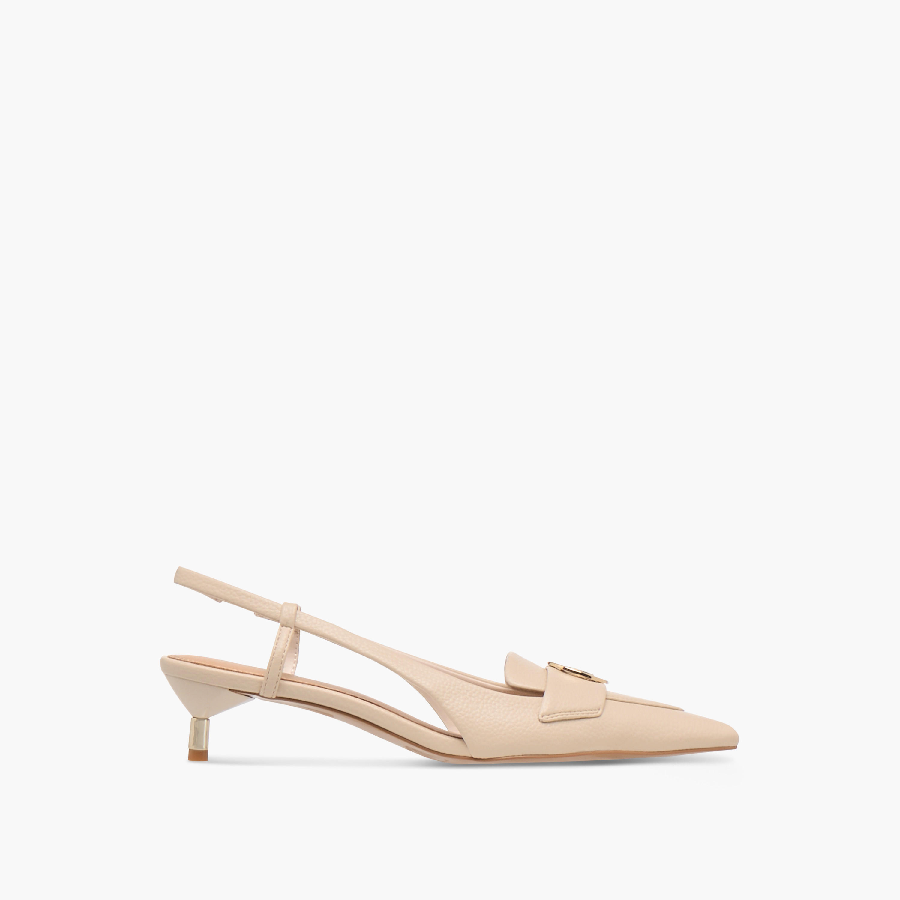 Paprika Metallic Accent Slingback Shoes with Kitten Heels-women-shoes-sandals-heeled-image-3