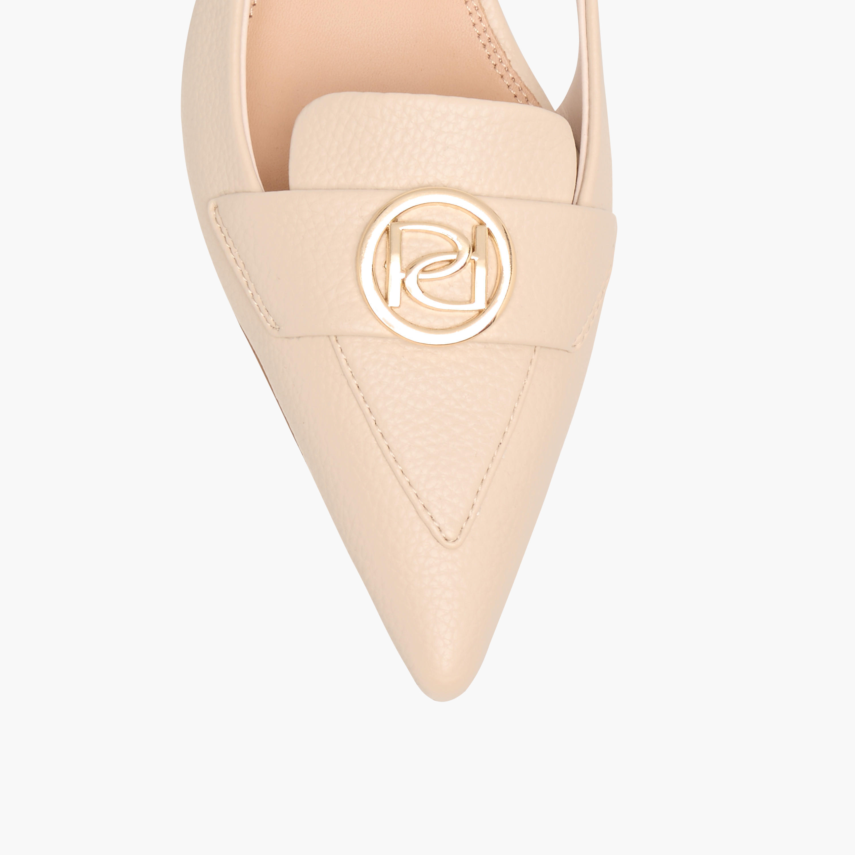 Paprika Metallic Accent Slingback Shoes with Kitten Heels-women-shoes-sandals-heeled-image-4