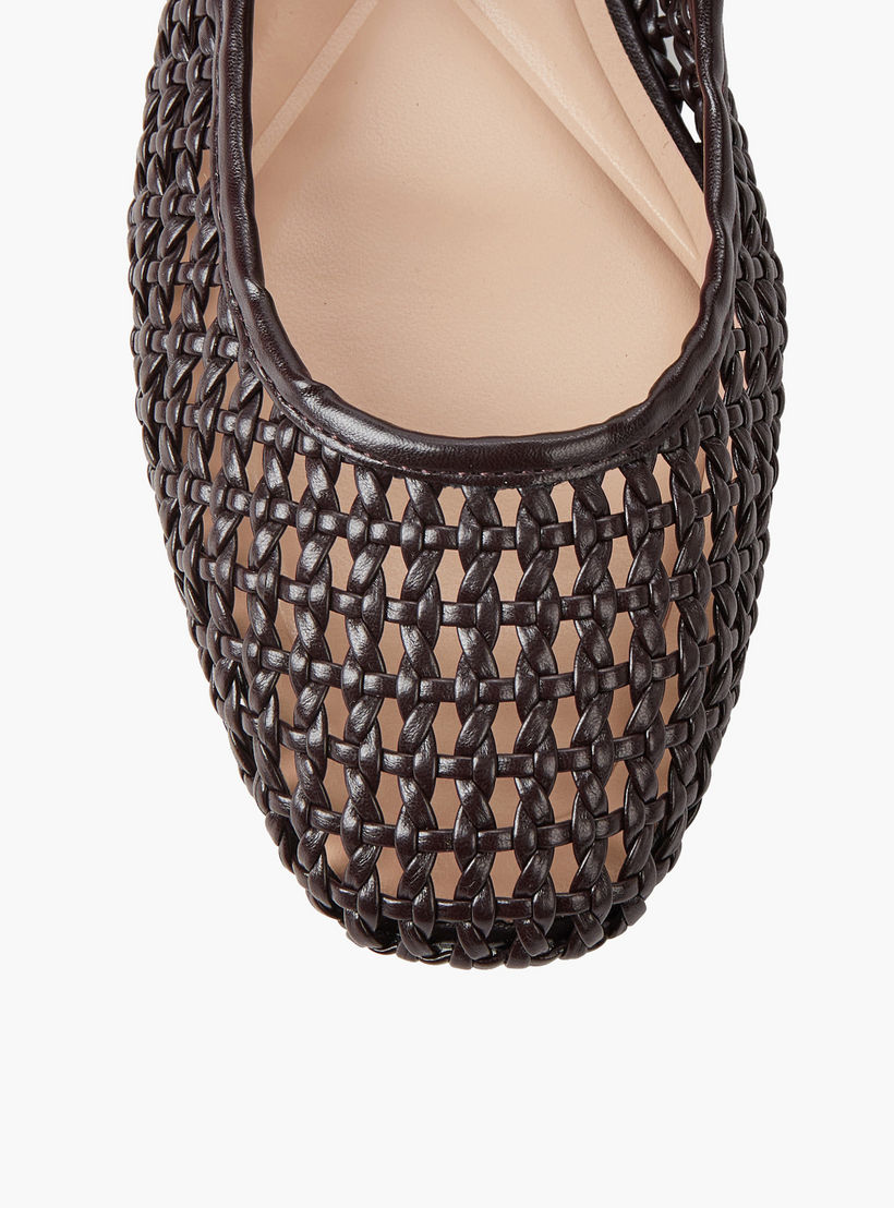 حذاء باليرينا بحزام إبزيم للنساء من سيليست-women-shoes-ballerinas-image-5