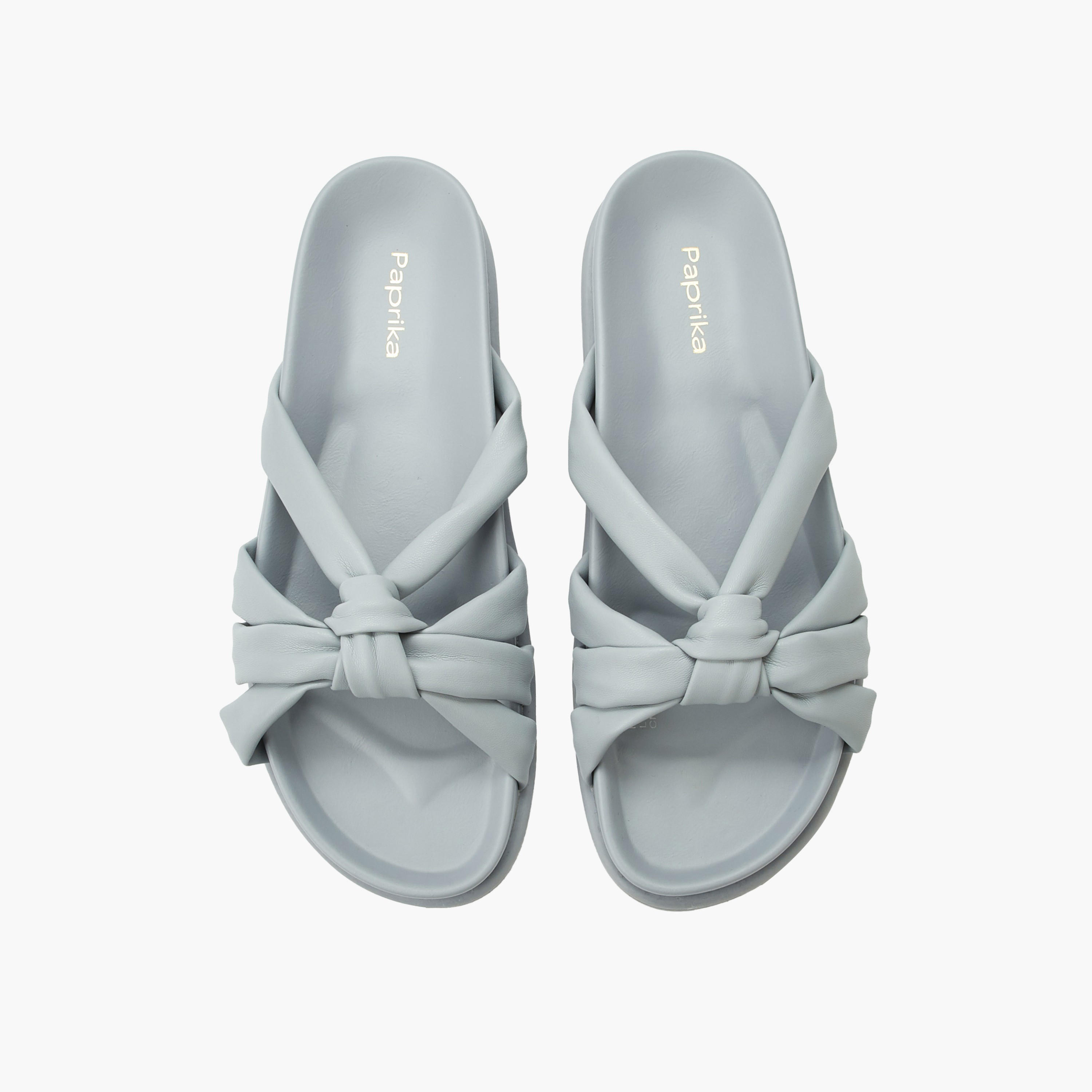 صندل بتصميم عقدة للنساء من بابريكا-women-shoes-flats-sandals-image-1