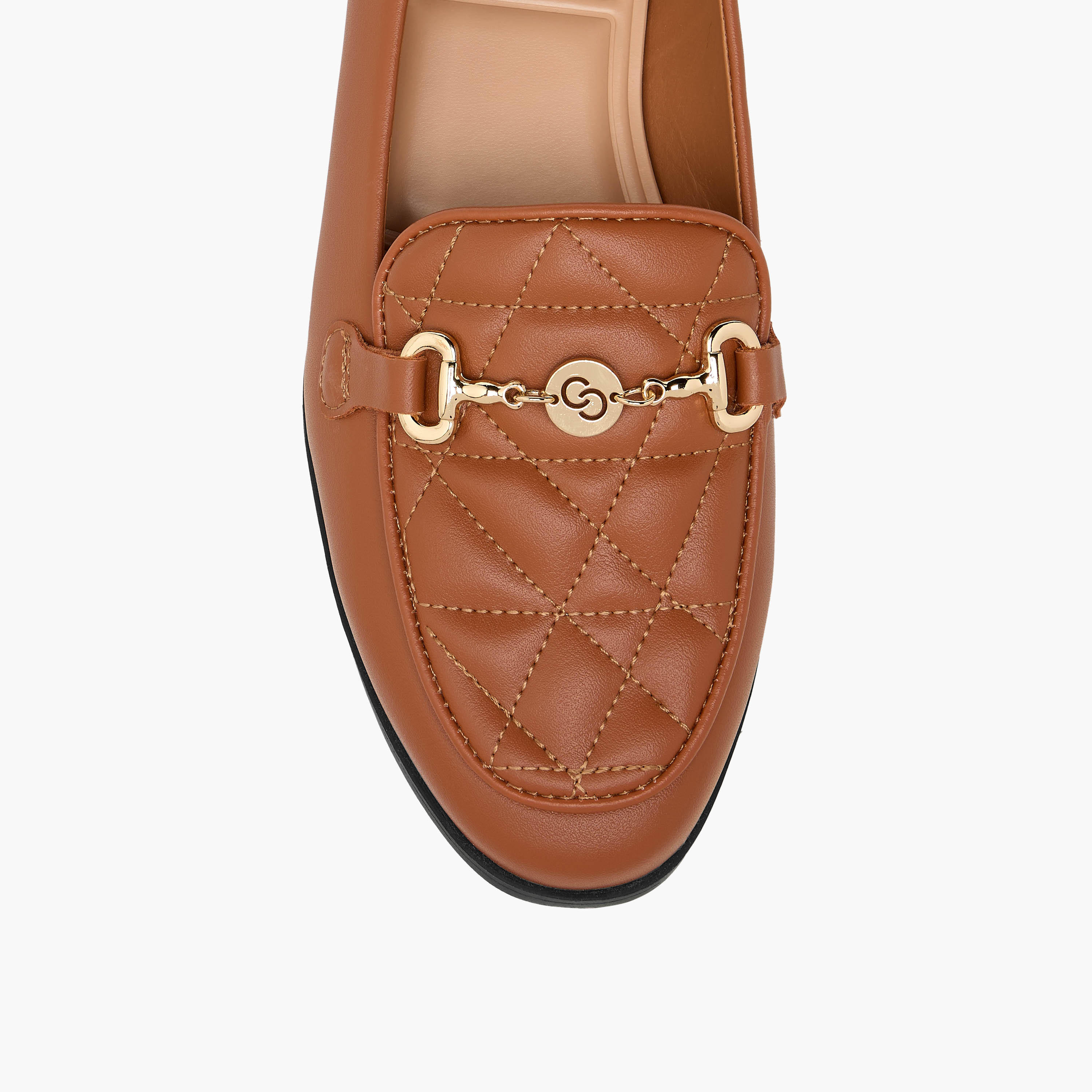 Celeste Women's Quilted Slip-On Loafers with Metal Accent-women-shoes-loafersandmoccasins-image-4