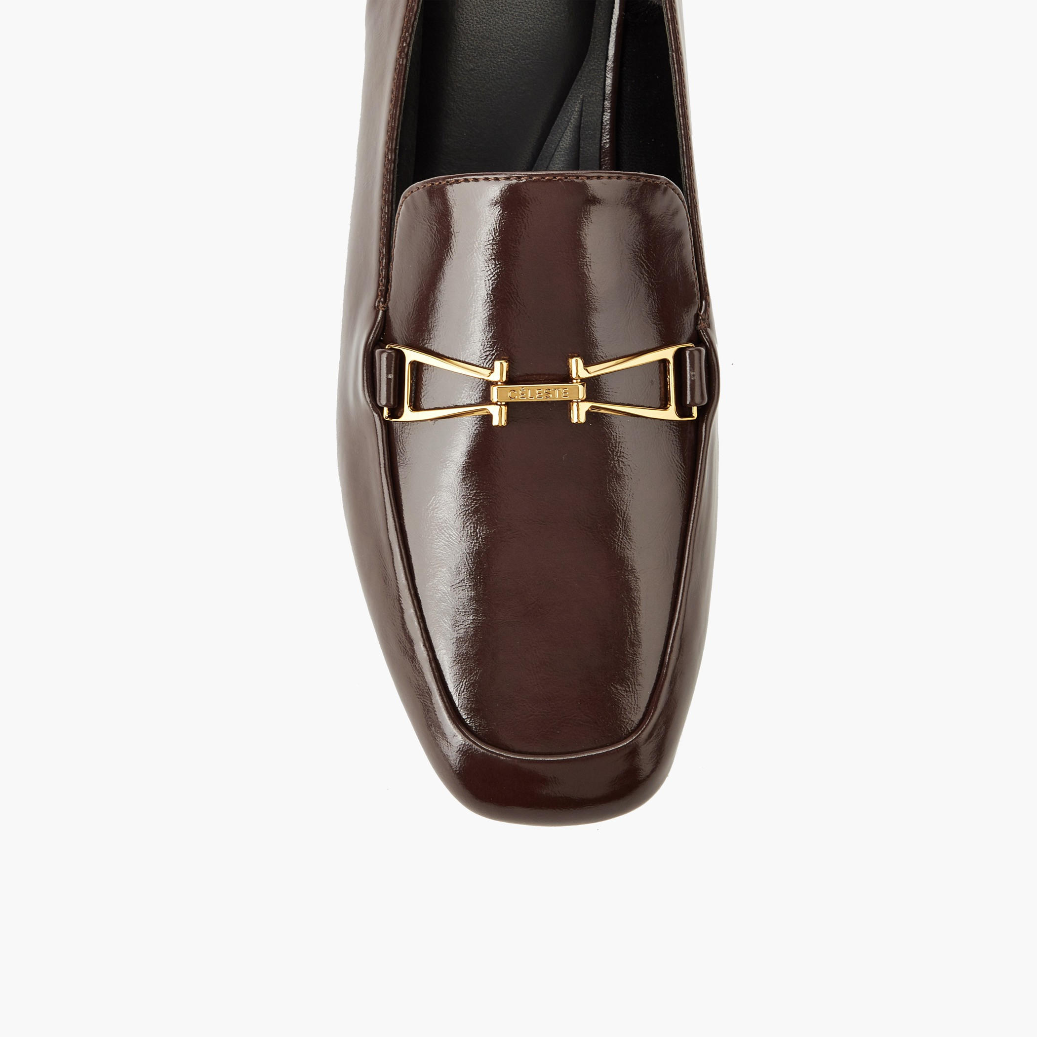 حذاء سهل الارتداء بزينة معدنية للنساء من سيليست-women-shoes-flats-loafers-image-5