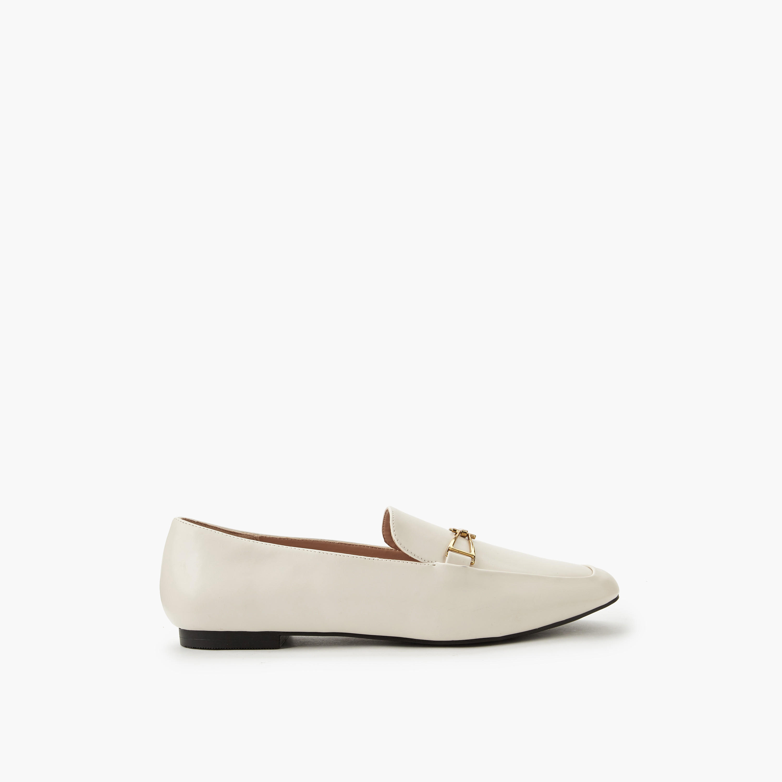 حذاء سهل الارتداء بزينة معدنية للنساء من سيليست-women-shoes-flats-loafers-image-3