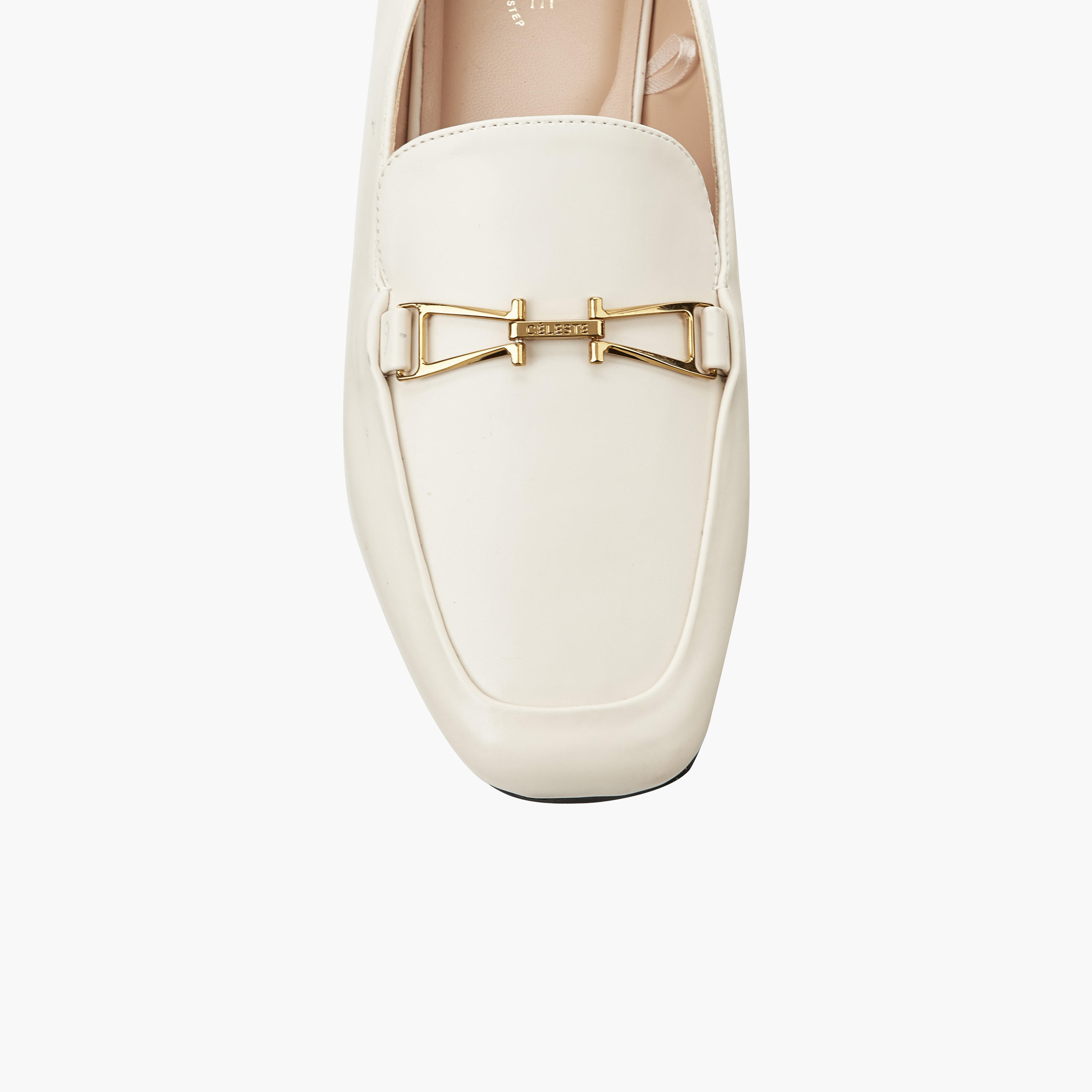 حذاء سهل الارتداء بزينة معدنية للنساء من سيليست-women-shoes-flats-loafers-image-5