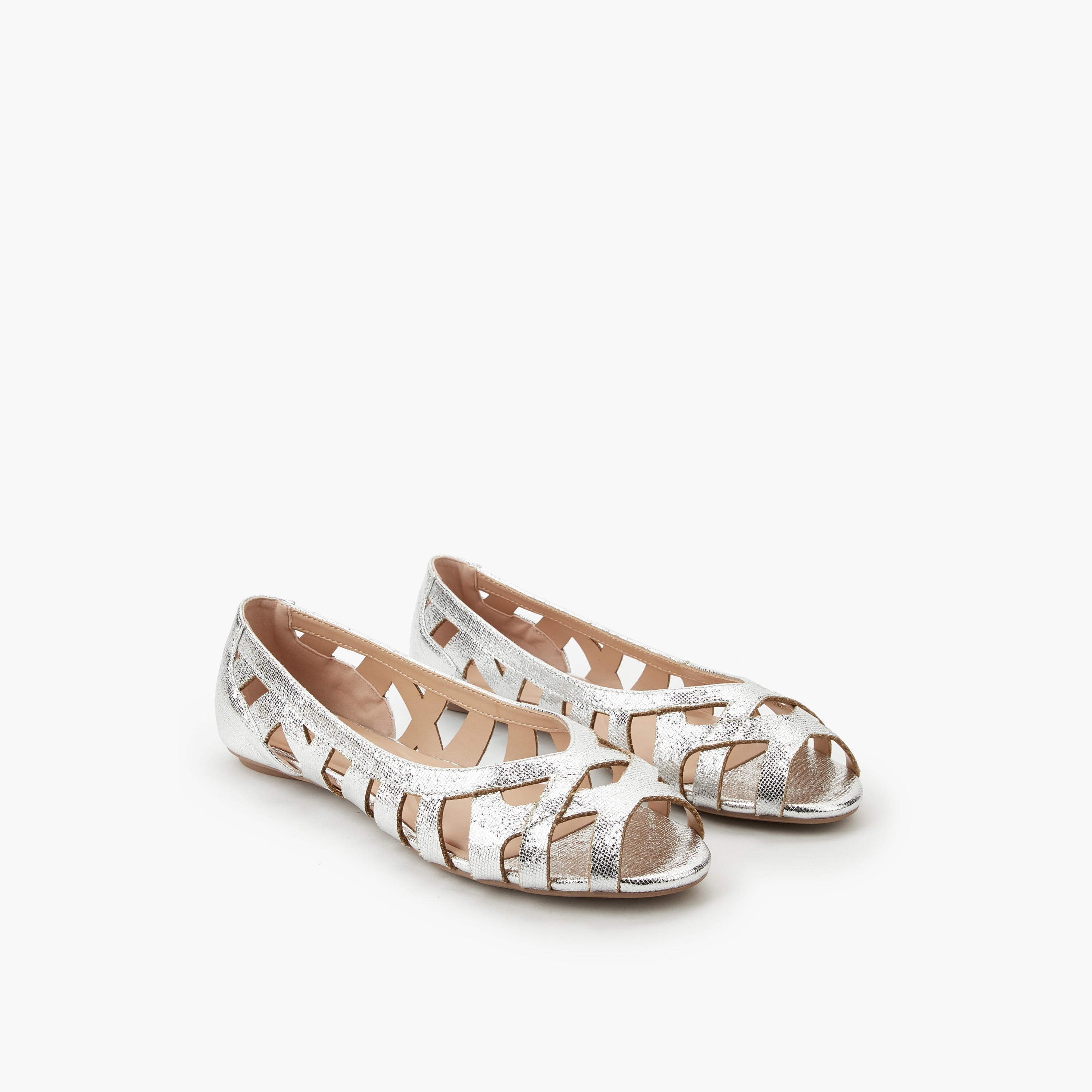 Celeste Women Cutout Design Ballerina Shoes-women-shoes-ballerinas-image-1