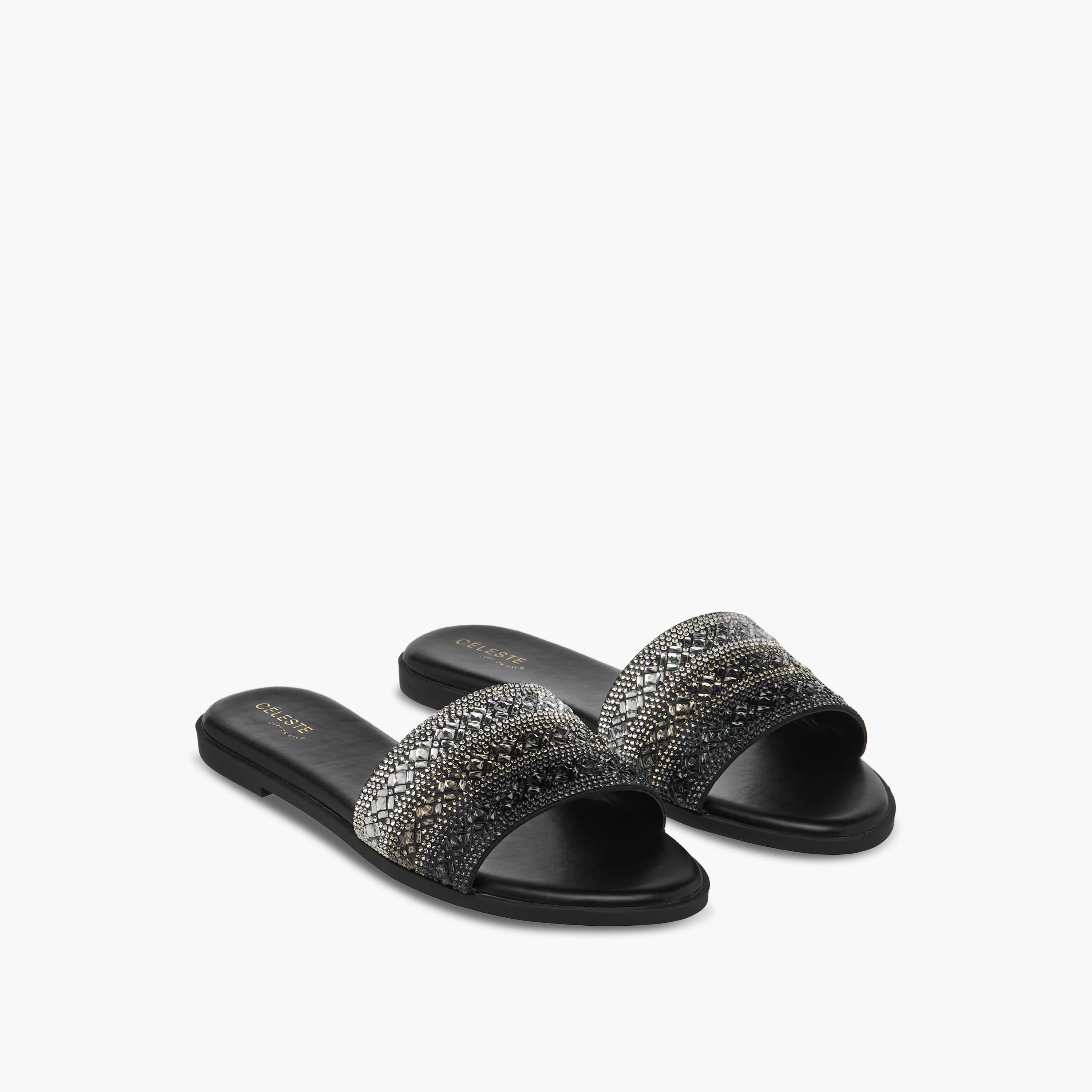 صندل سهل الارتداء مزين للنساء من سيليست-women-shoes-flats-sandals-image-1