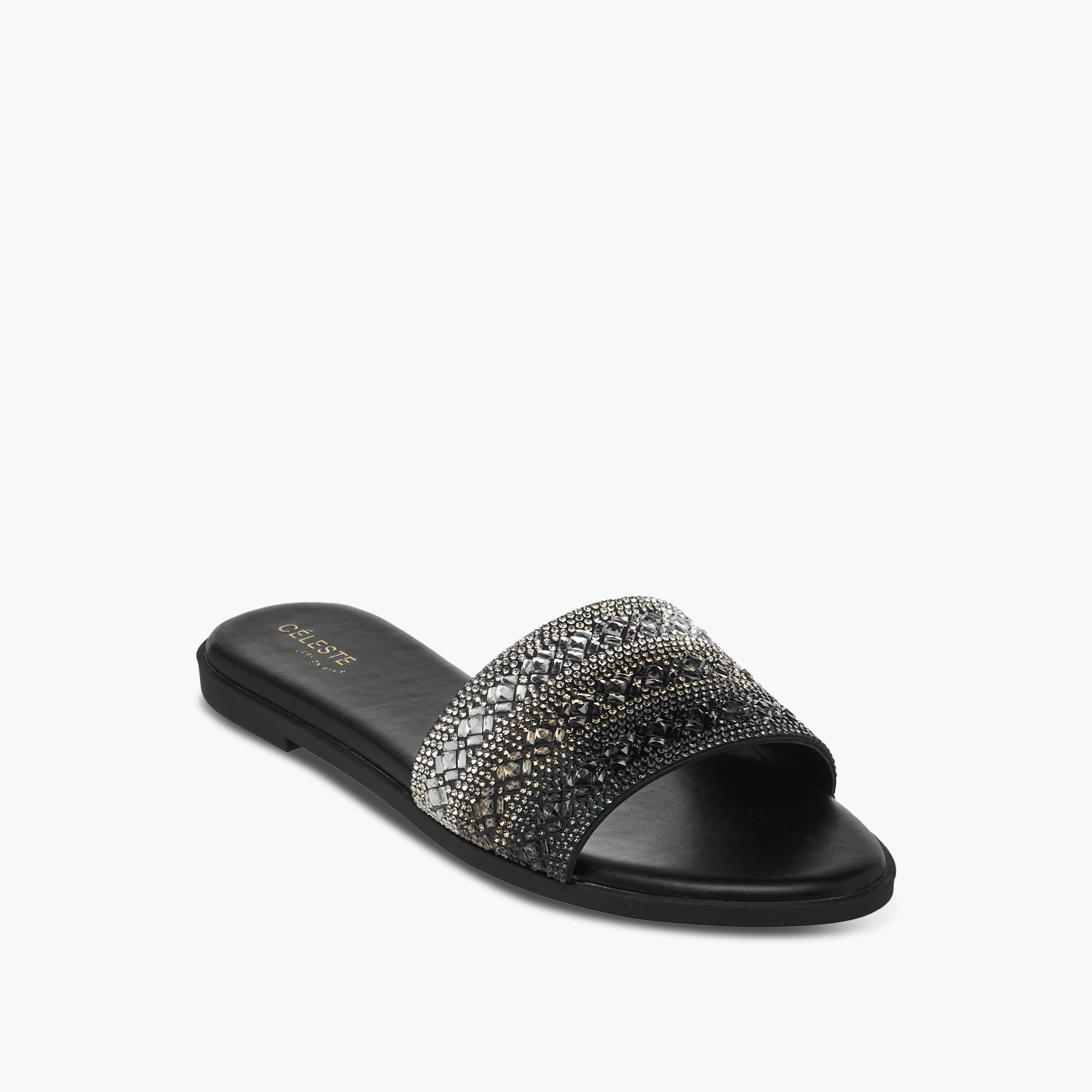 صندل سهل الارتداء مزين للنساء من سيليست-women-shoes-flats-sandals-image-2