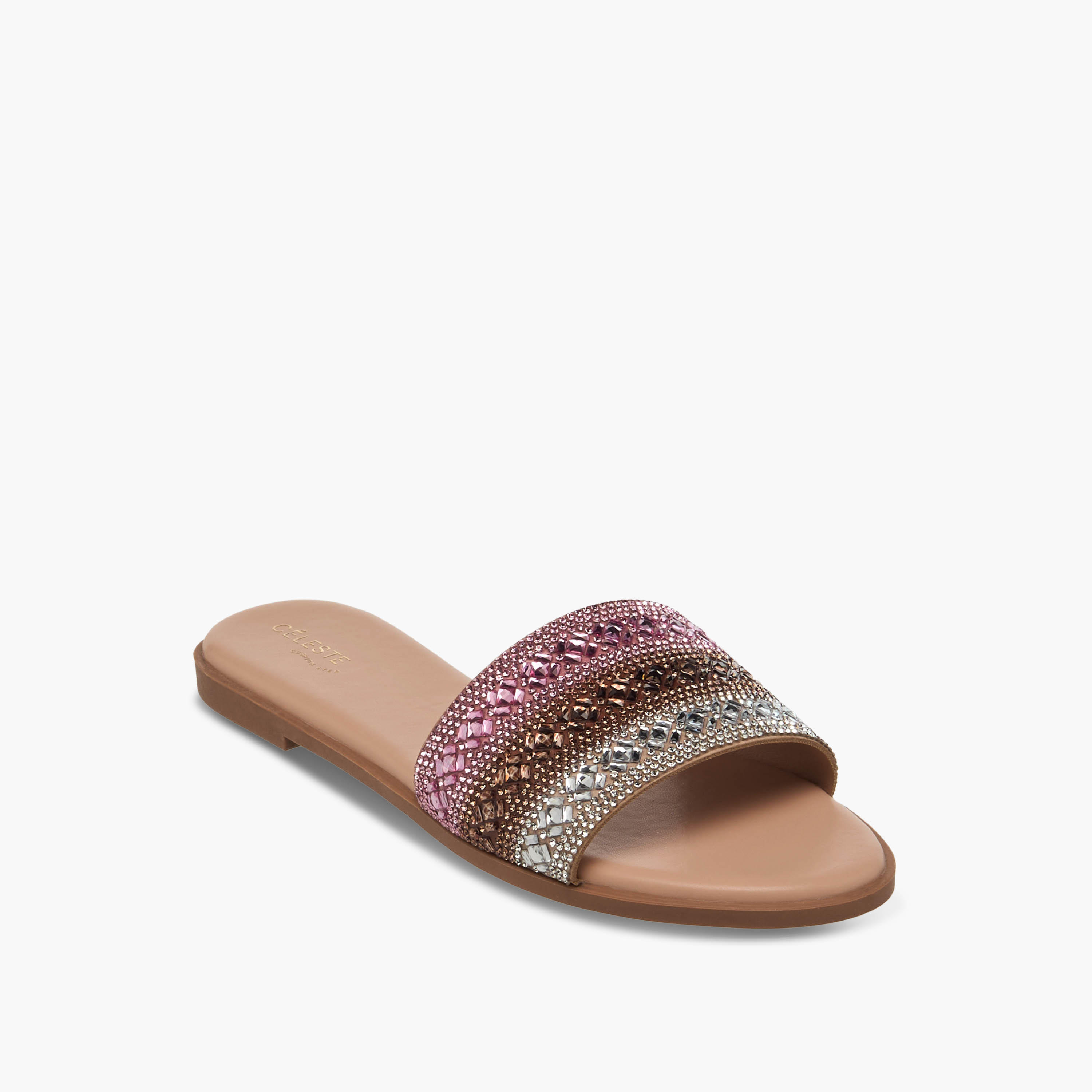 صندل سهل الارتداء مزين للنساء من سيليست-women-shoes-flats-sandals-image-2