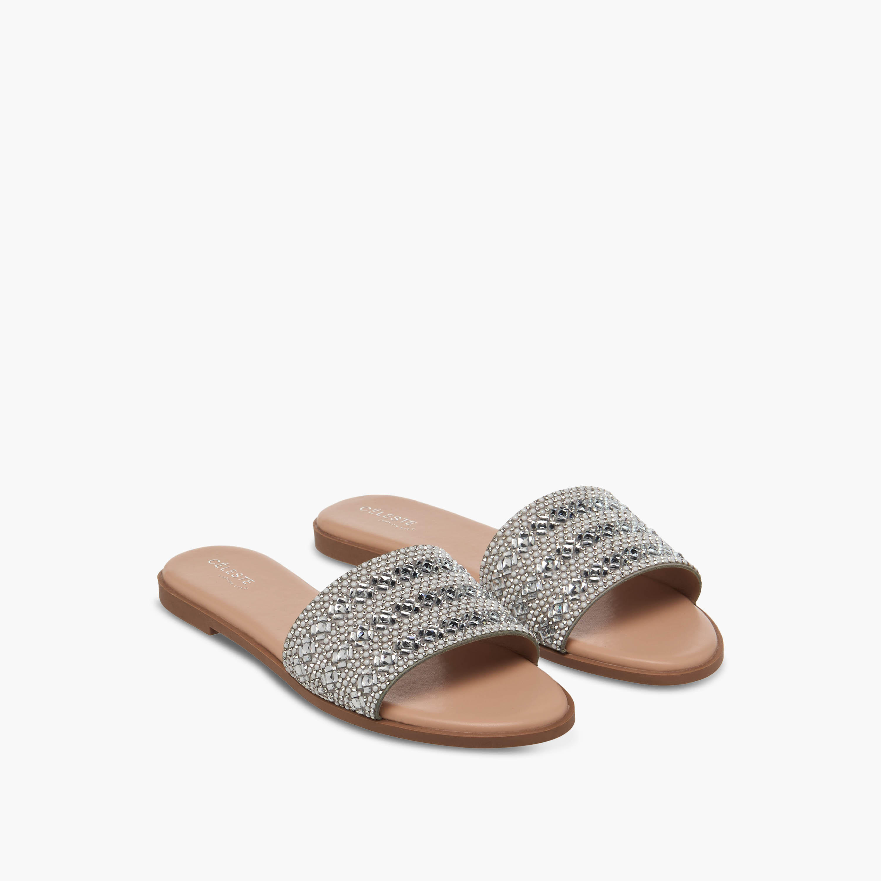 صندل سهل الارتداء مزين للنساء من سيليست-women-shoes-flats-sandals-image-1