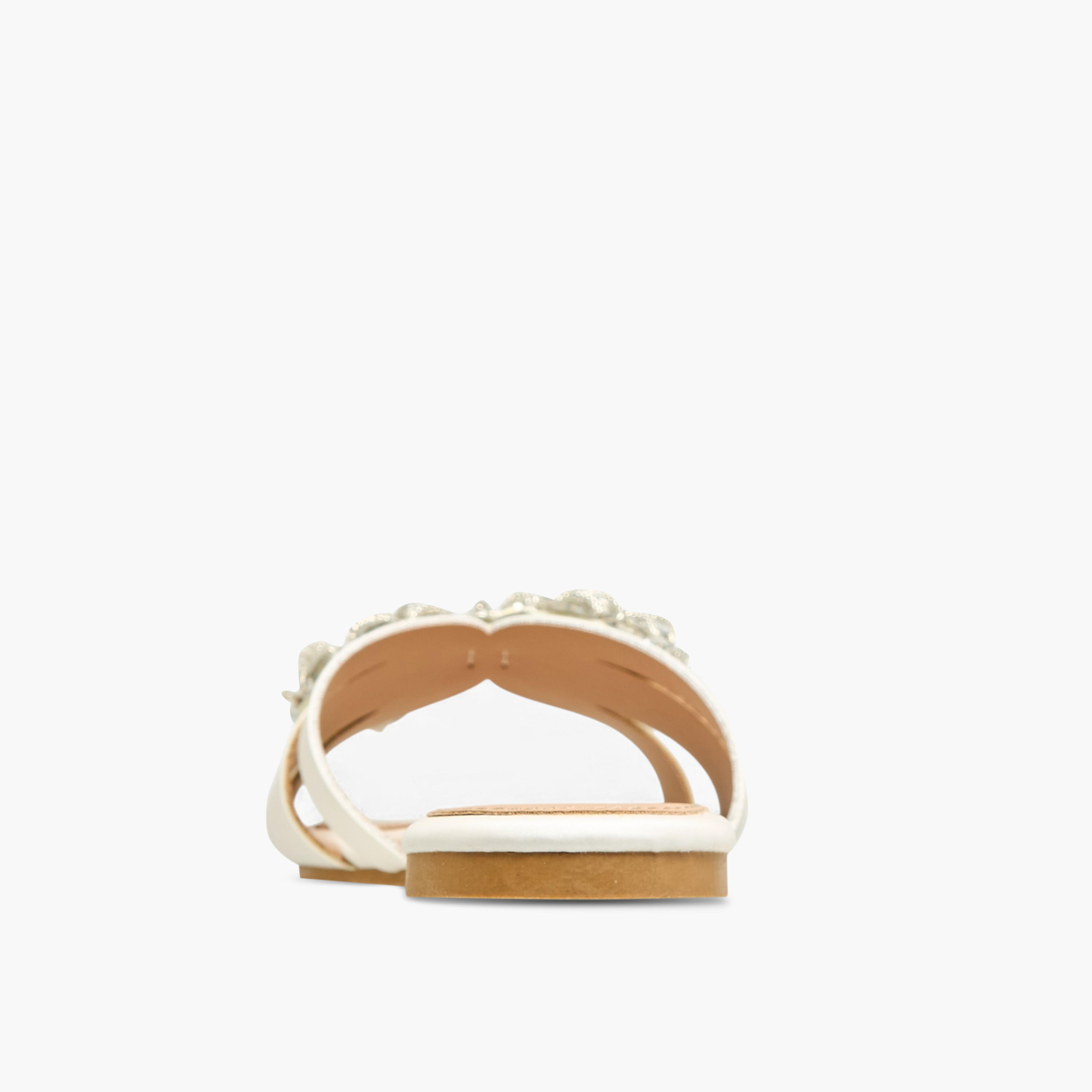 صندل مسطح سهل الارتداء مزين للنساء من فلورا بيلا-women-shoes-flats-sandals-image-5