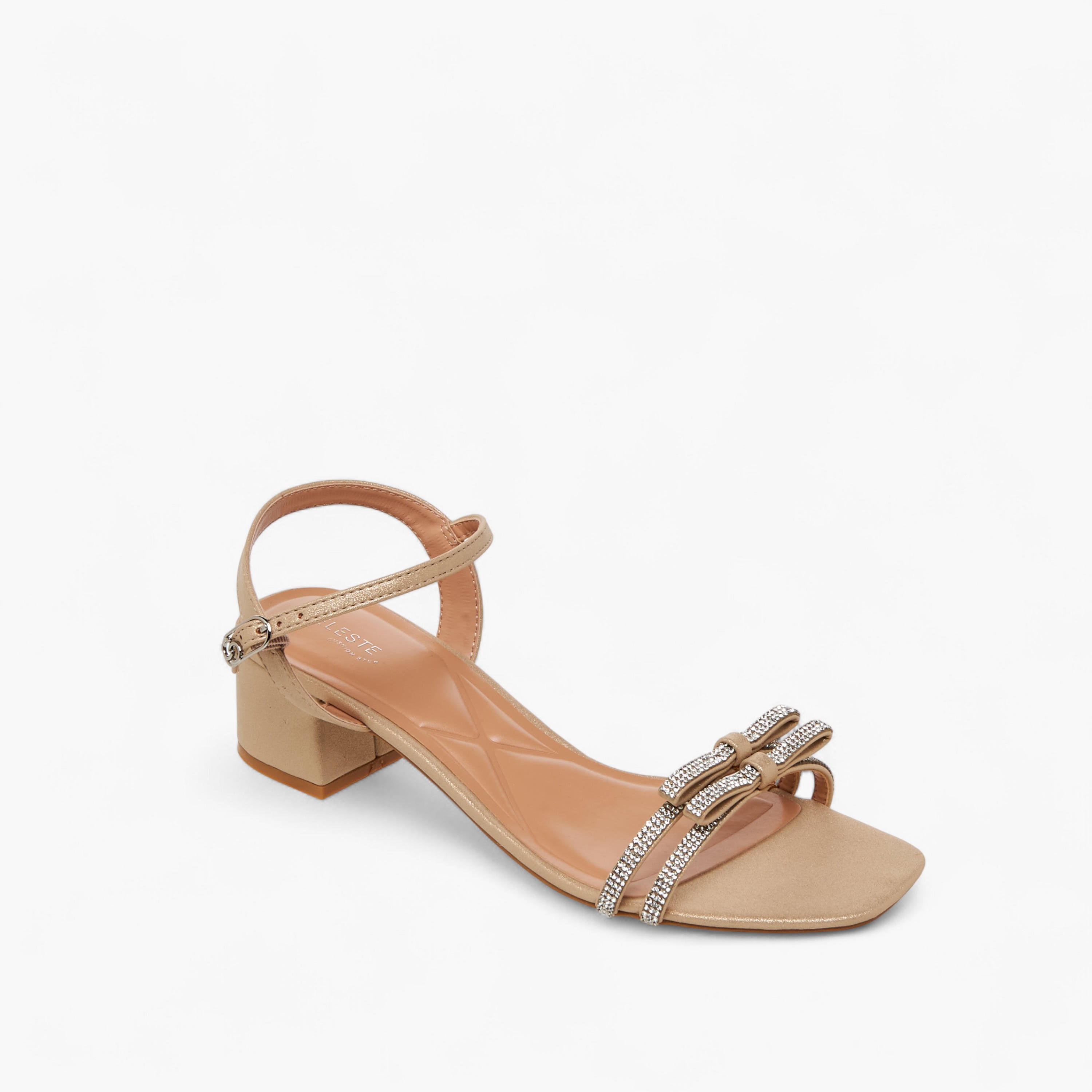 صندل مزين بكعب سميك للنساء من سيليست-women-shoes-sandals-heeled-image-2