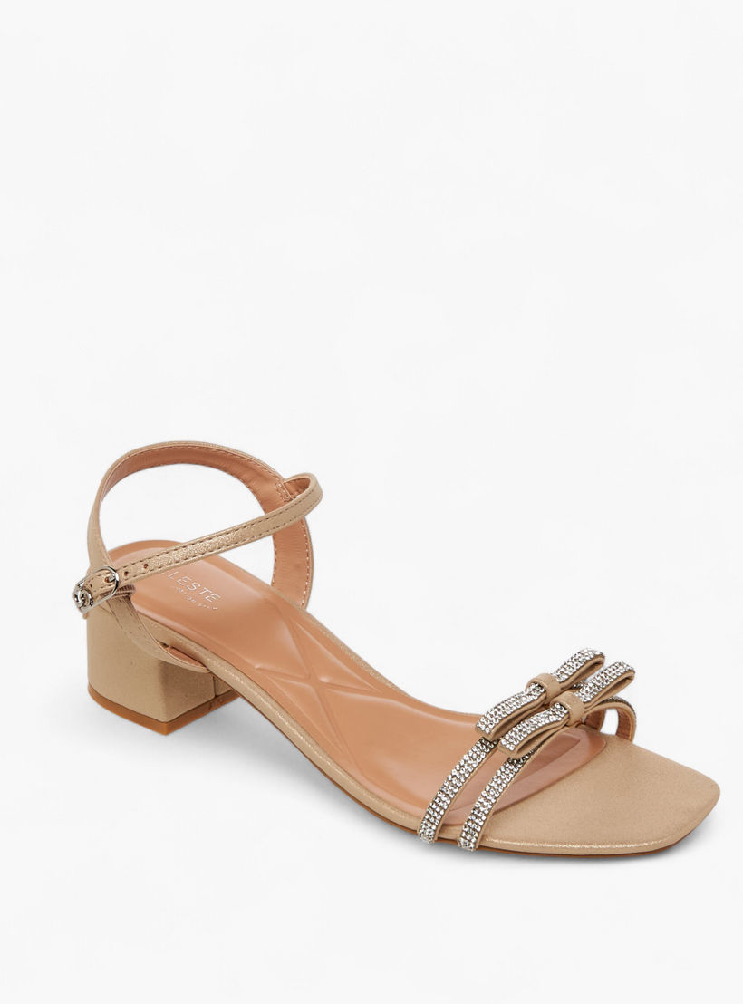 صندل مزين بكعب سميك للنساء من سيليست-women-shoes-sandals-heeled-image-2
