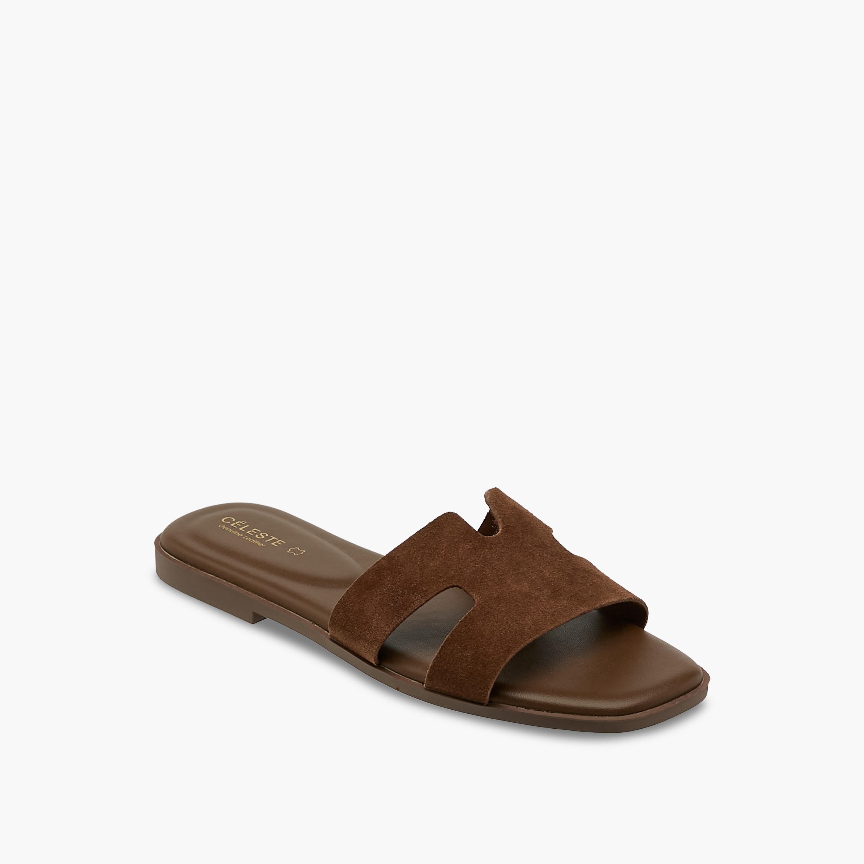 صندل جلد سهل الارتداء للنساء من سيليست-women-shoes-flats-sandals-image-2
