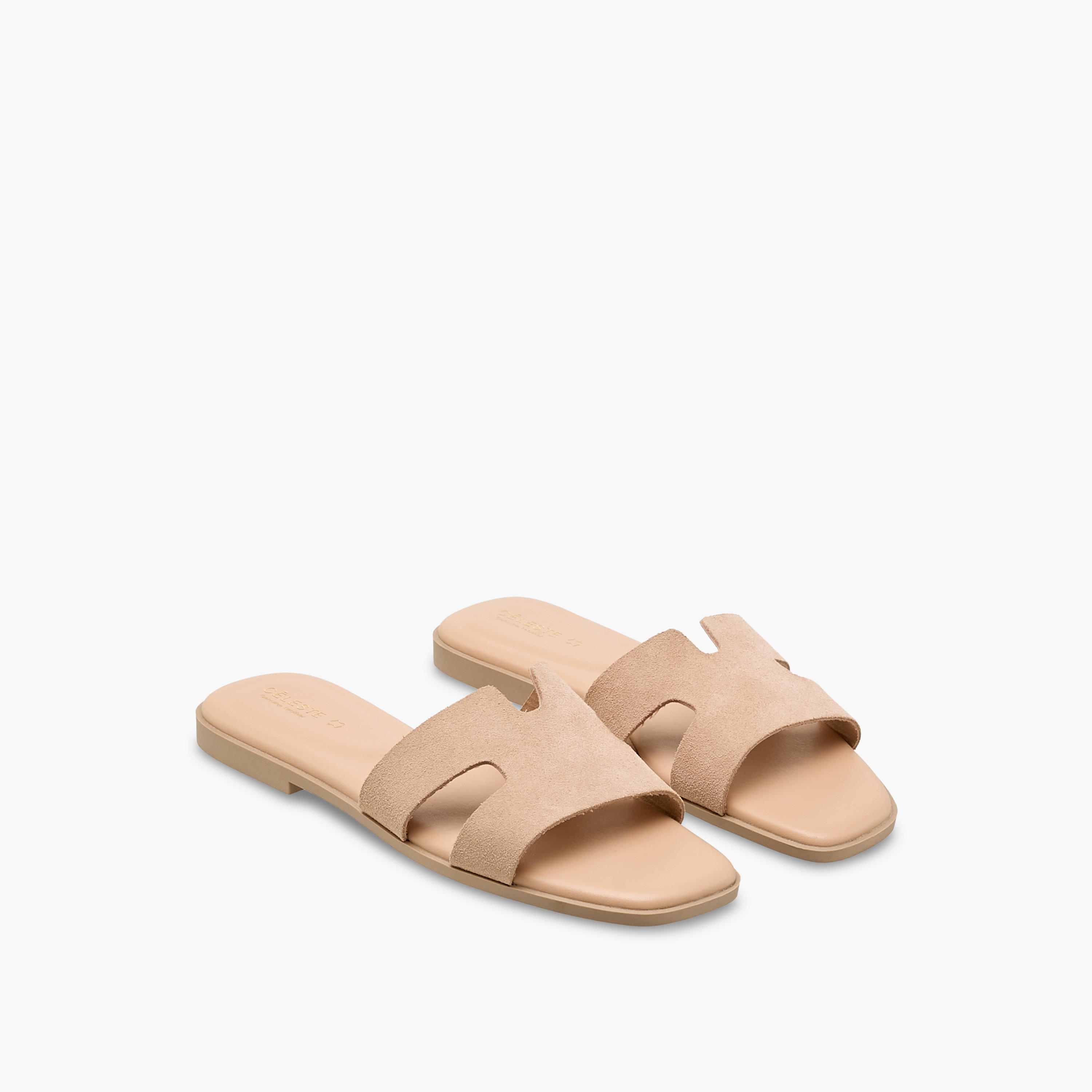 صندل جلد سهل الارتداء للنساء من سيليست-women-shoes-flats-sandals-image-1