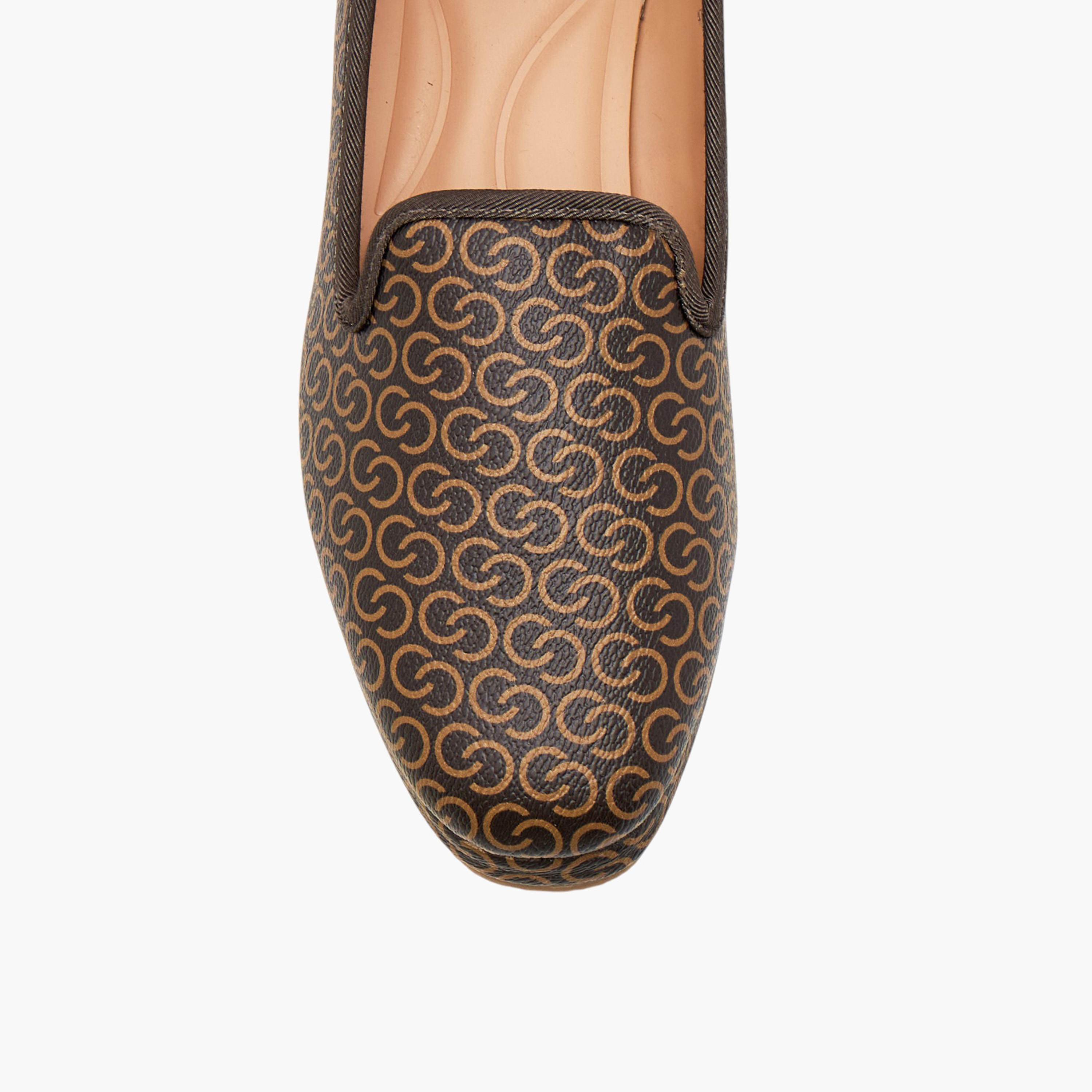 حذاء سهل الارتداء بطبعات مونوجرام للنساء من سيليست-women-shoes-ballerinas-image-4