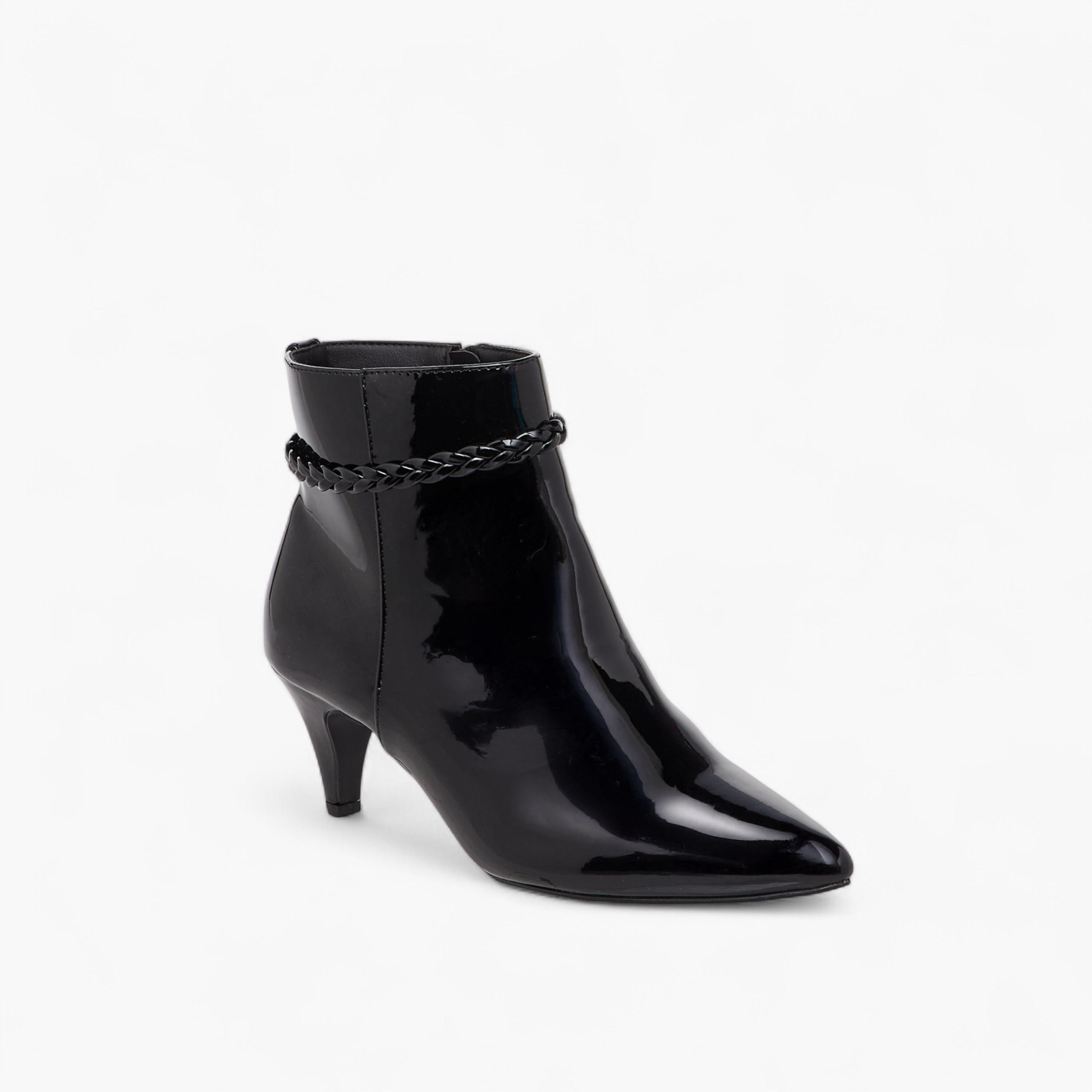 Flora Bella Women Braided Accent Ankle Boots-women-shoes-boots-image-2