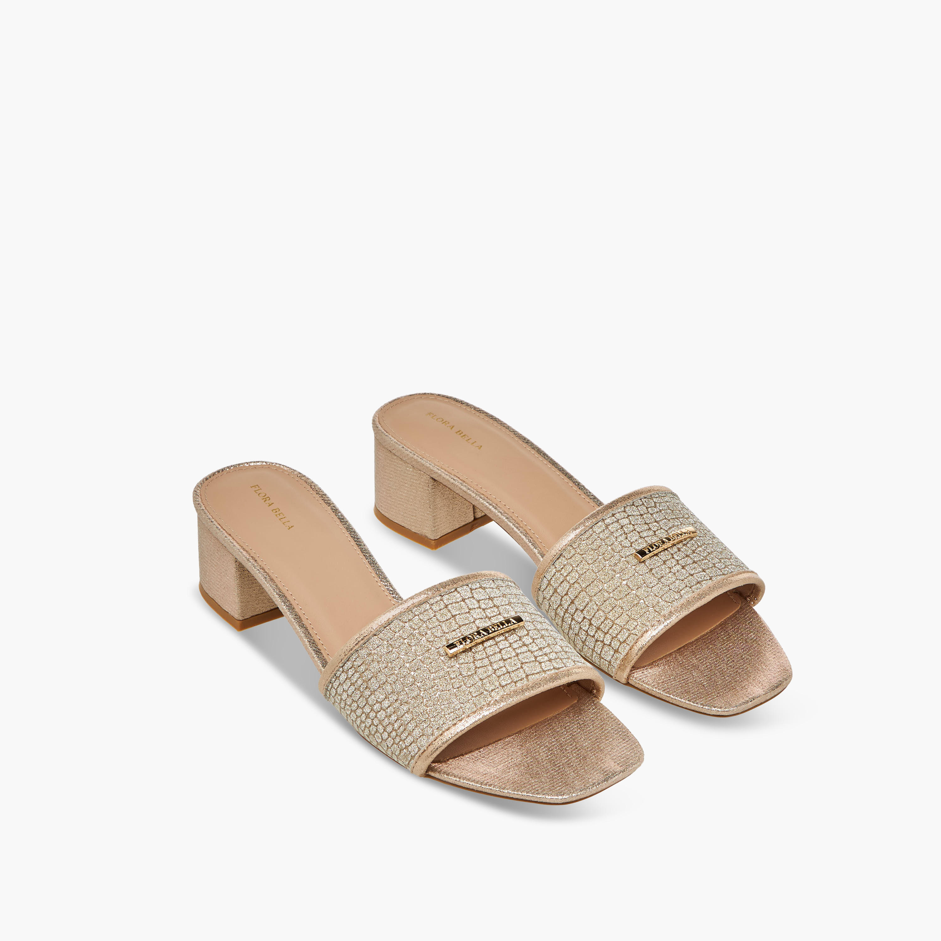 صندل مزين بكعب سميك للنساء من فلورا بيلا-women-shoes-sandals-heeled-image-1