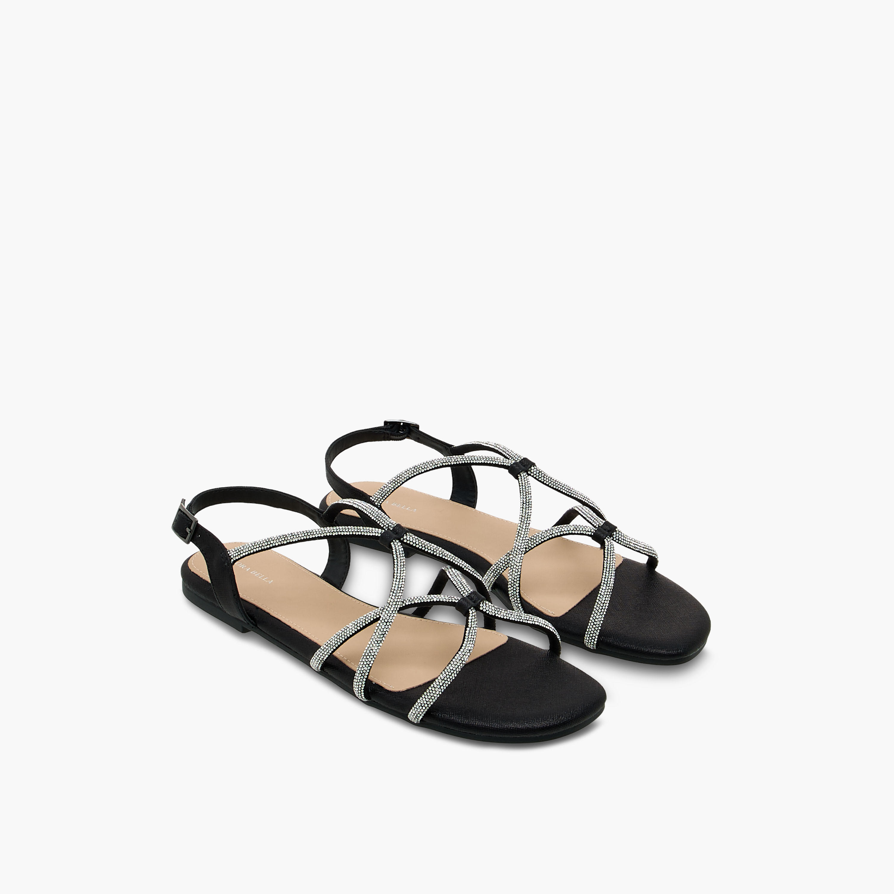 صندل مزين للنساء من فلورا بيلا-women-shoes-flats-sandals-image-1