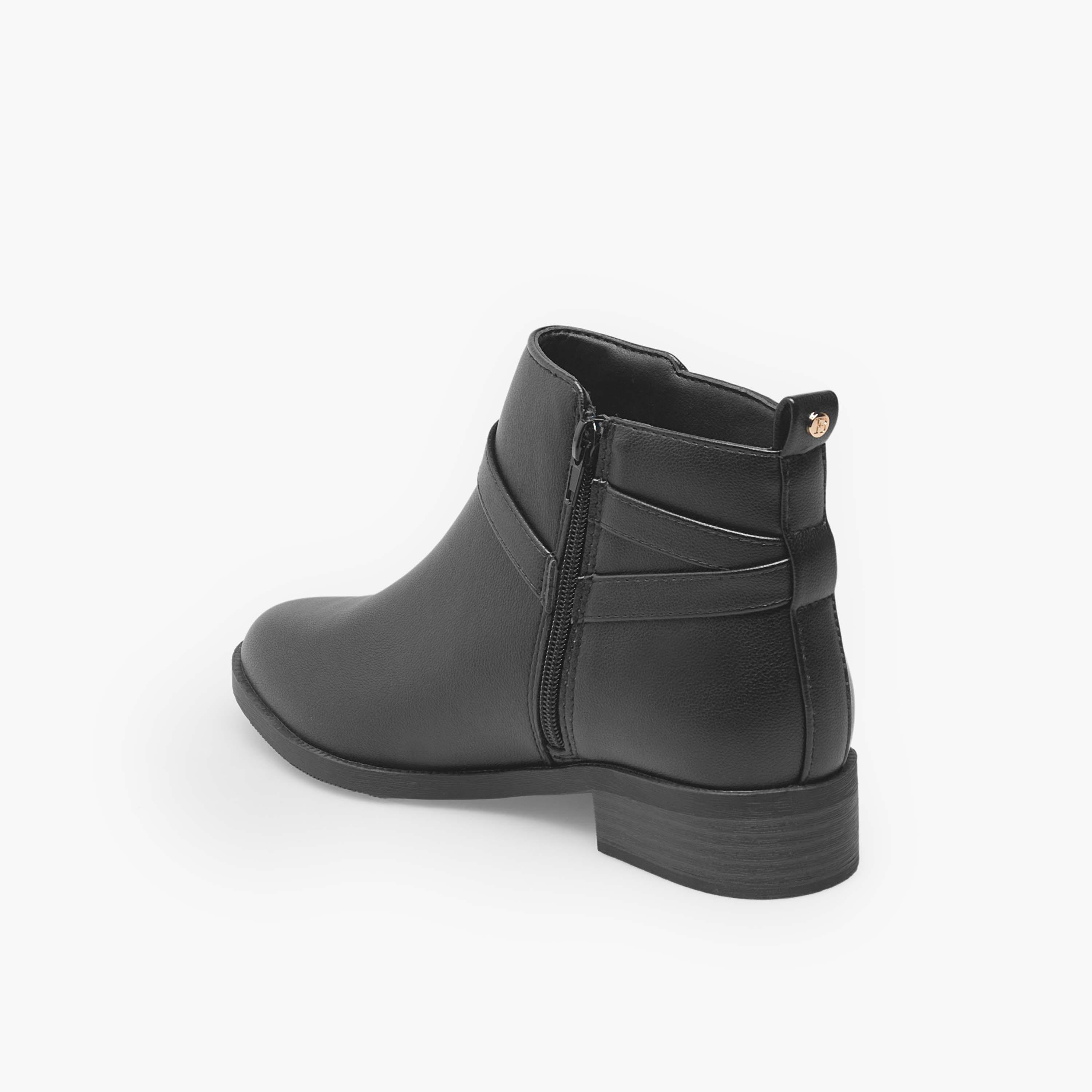 Flora Bella Women Zip Closure Ankle Boots-women-shoes-boots-image-5