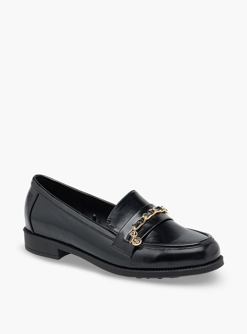 Celeste Women Metal Accent Loafers-women-shoes-flats-loafers-image-2